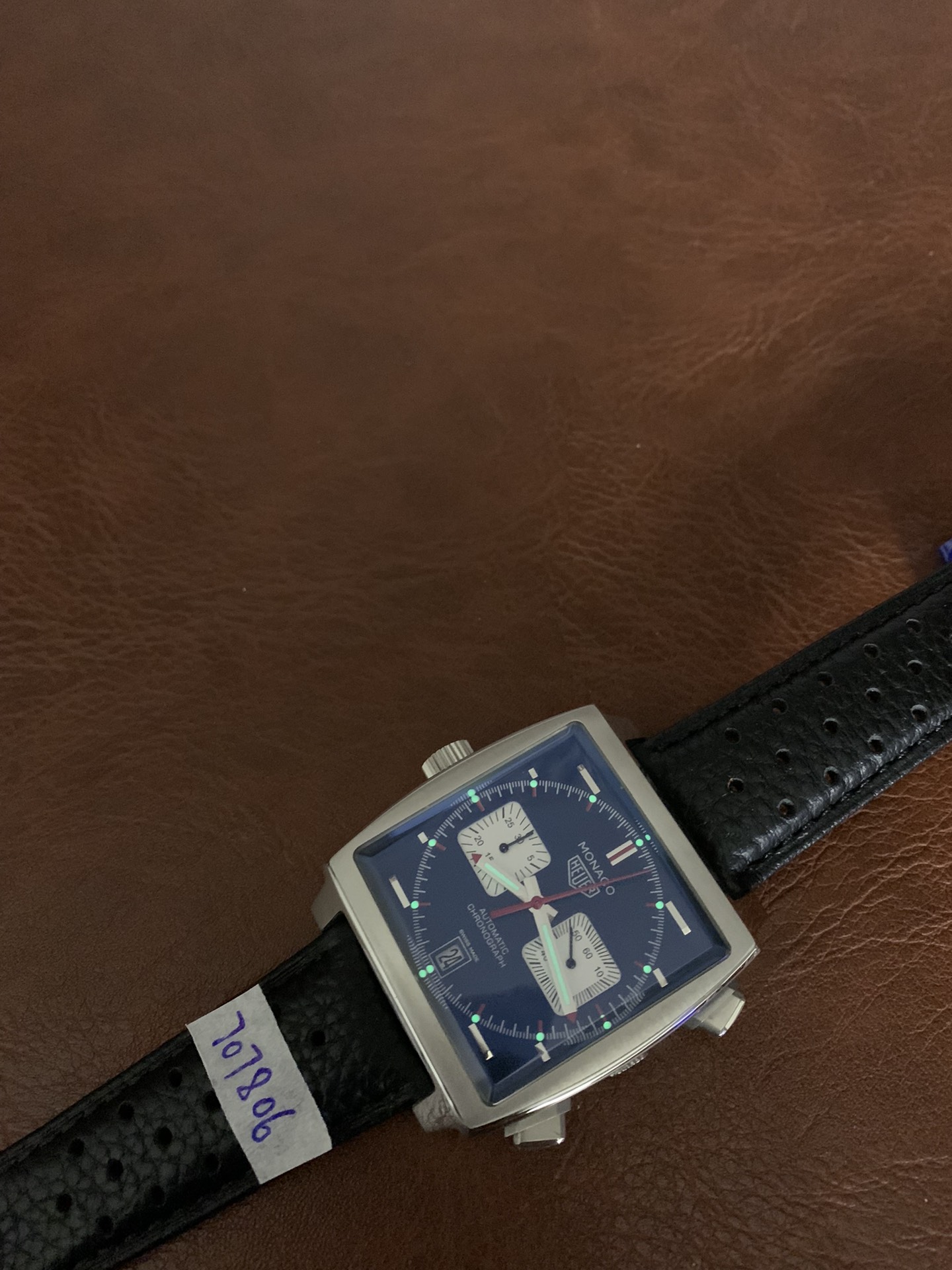 Tag Heuer Monaco CAW211P.FC6356 Replica - Swiss 256.031 Automatic - 40mm Men's Watch - Image 3