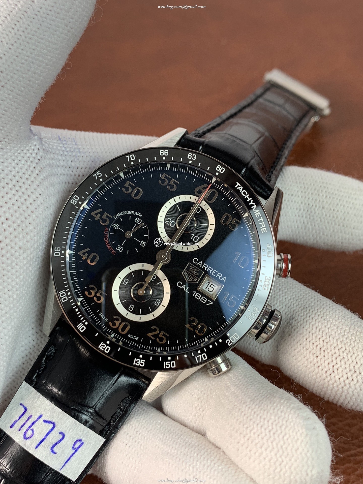 Tag Heuer Carrera Calibre 16 CAR2A10.FC6235 Men's Watch - 43mm Automatic - Image 2