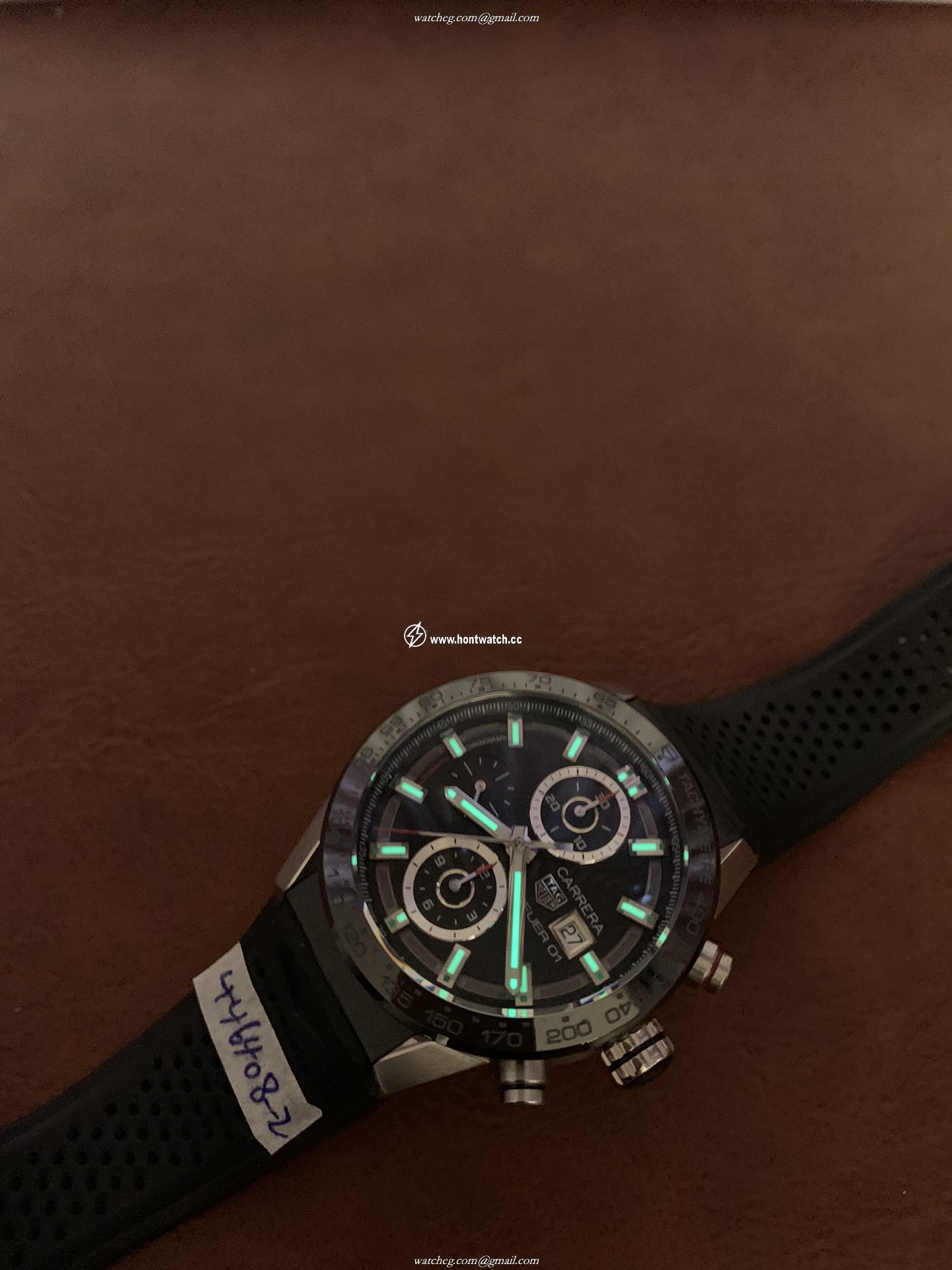 Tag Heuer Carrera Calibre HEUER 01 Mens Watch - 43mm Swiss Automatic - Image 2