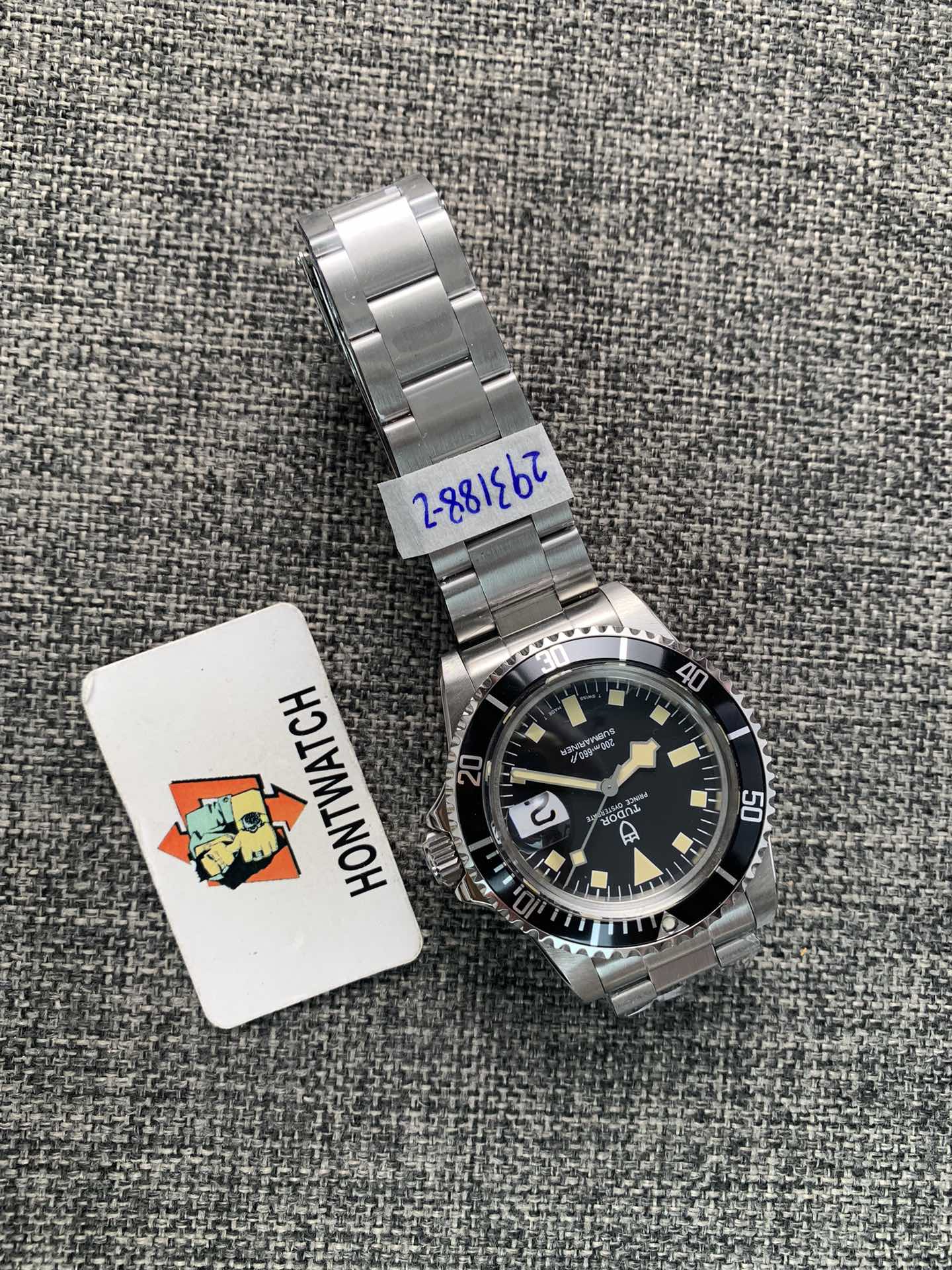 Tudor Submariner Snowflake Ref 9411/0 1973 Replica - 40mm Men's Watch - Image 3