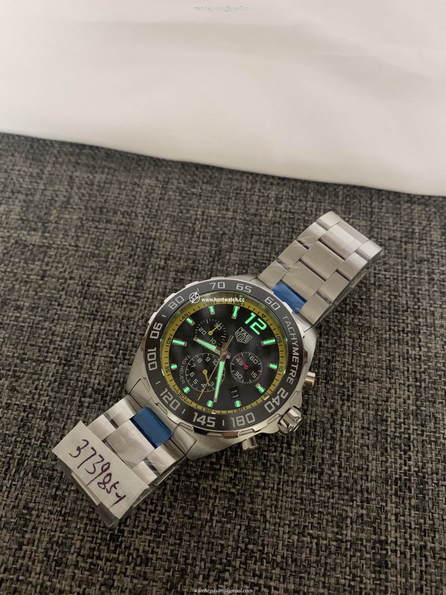 Tag Heuer Formula 1 CAZ101AC.BA0842 Replica - Men's 43mm Chronograph Watch - Image 2