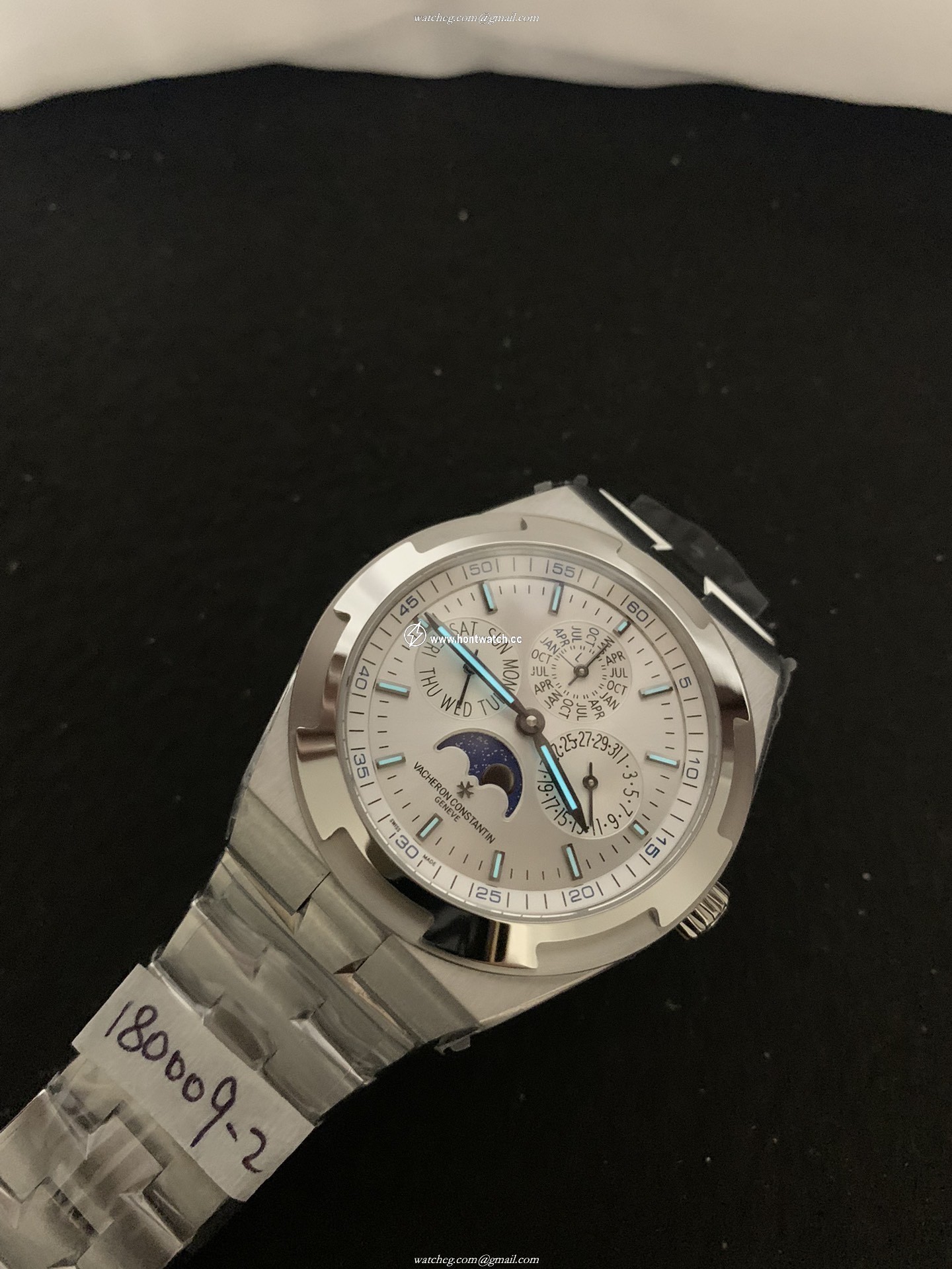 Vacheron Constantin Overseas Perpetual Calendar 4300V/120G-B102 Replica - 41mm Swiss Movement - Image 2