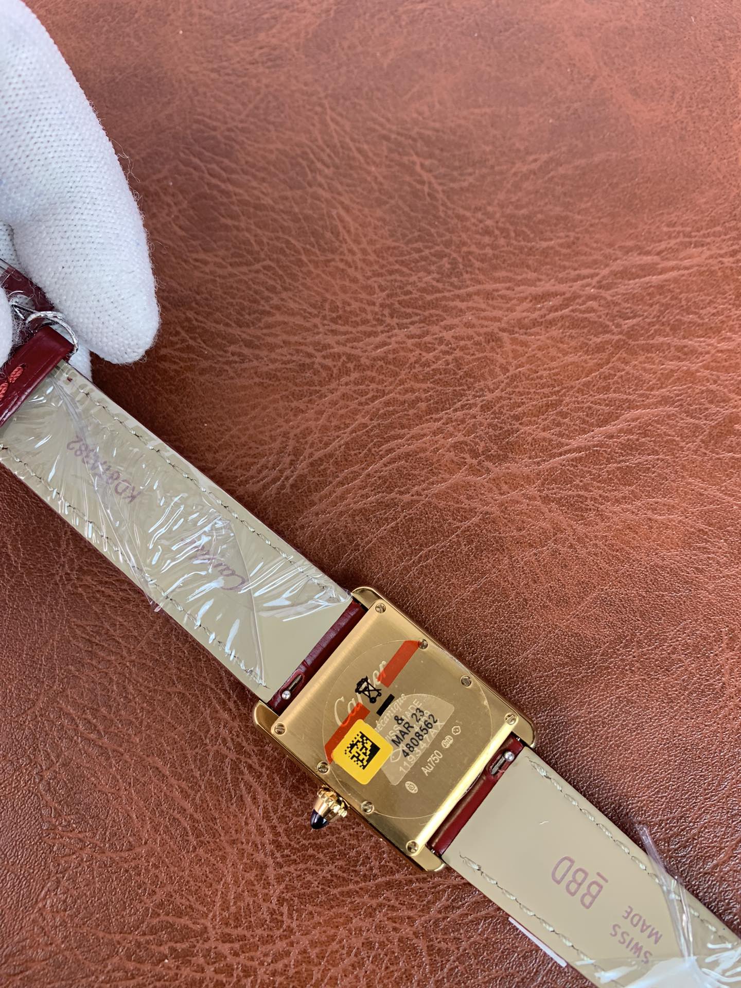 Cartier Tank WGTA0190 Red Replica Watch for Women | Swiss Quartz - Image 3