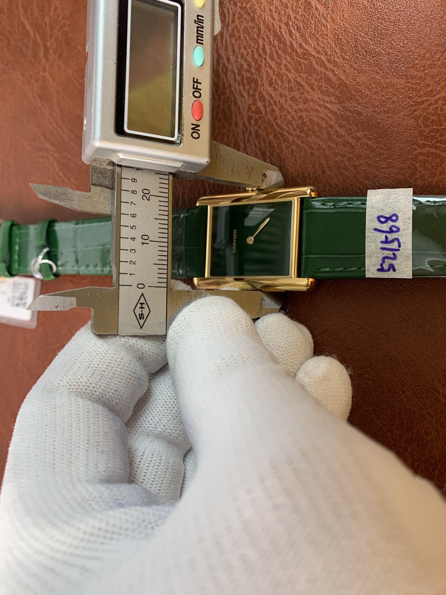 Cartier Tank WGTA0091 Green Replica Watch for Women | Swiss Quartz - Image 3