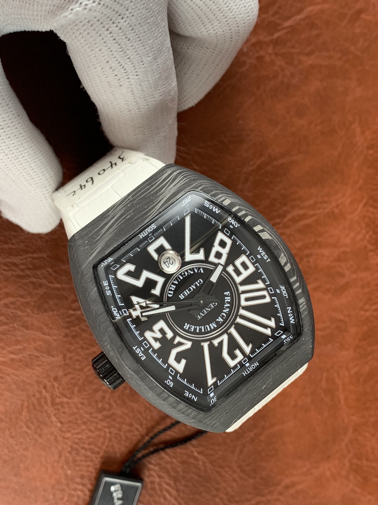 Franck Muller Vanguard Glacier Mens Watch - 44mm Blue Dial | MY9015 - Image 4
