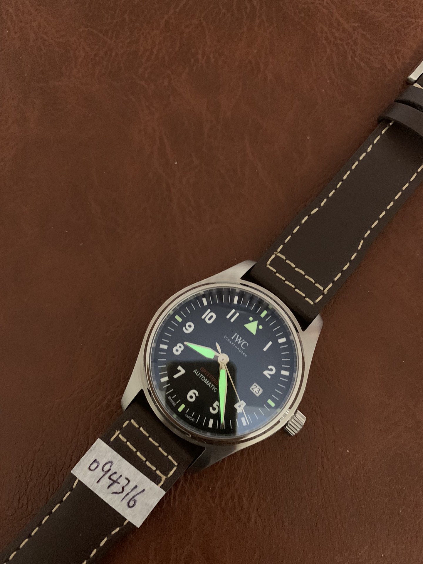 IWC Spitfire IW326803 Replica Watch - Men's Pilot - 39mm ETA9015 - Image 4