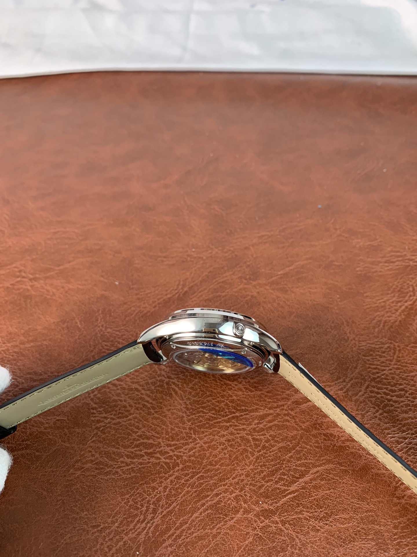 Jaeger Le Coultre Master Ultra Thin Perpetual 39mm Men's Watch - ETA868 Movement - Image 4