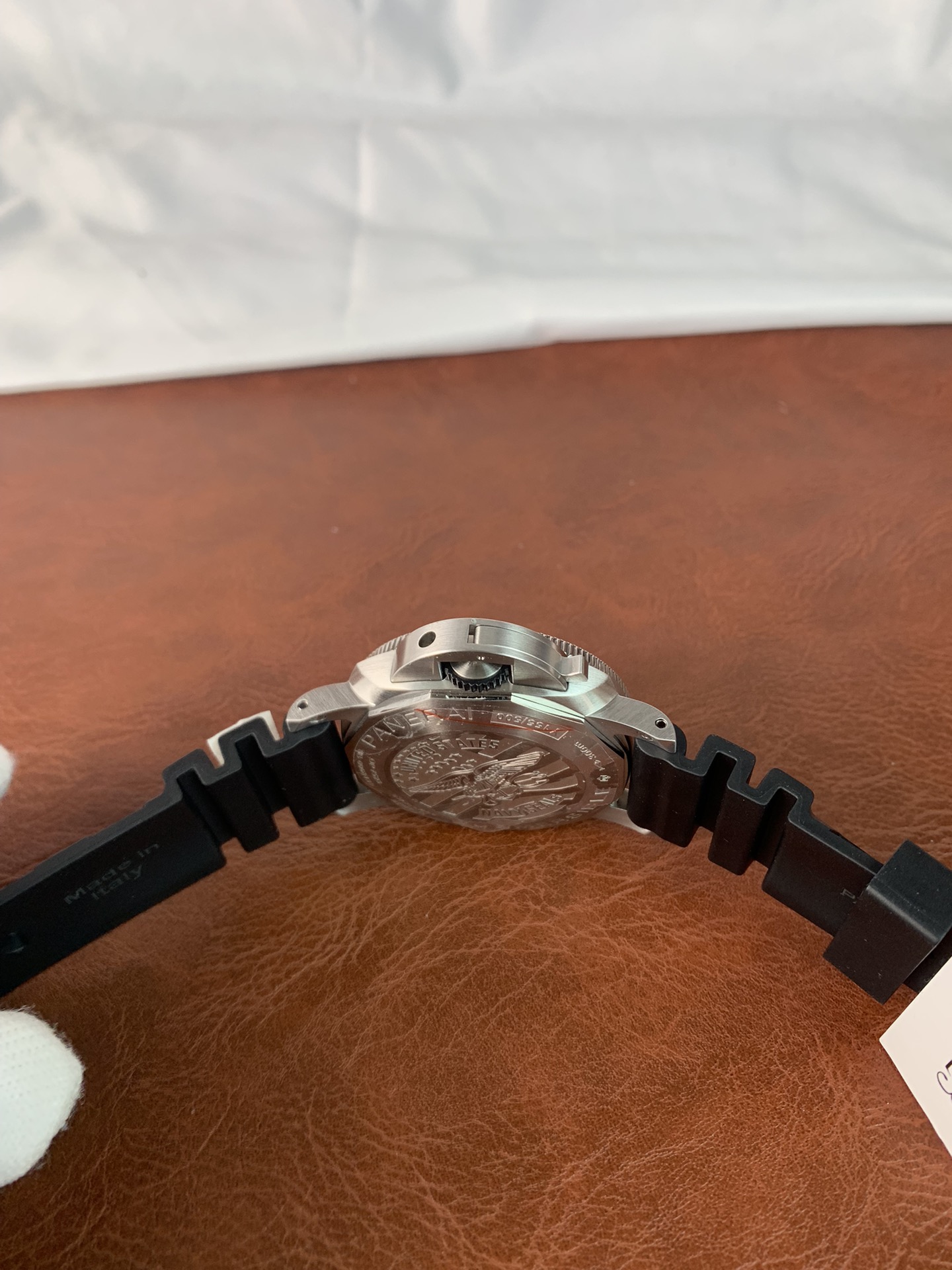 Panerai Luminor PAM01323 Replica Watch - 42mm Swiss P900 GMT - Men - Image 4