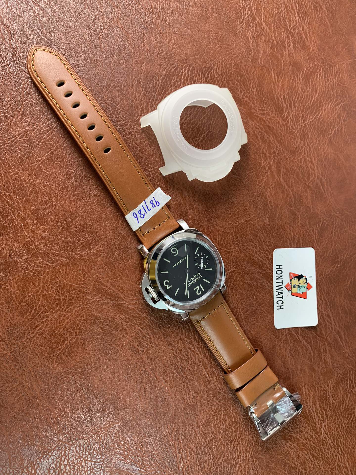 Panerai Luminor Marina PAM111 Replica - 44mm Men's Watch | Swiss UNITAS - Image 4