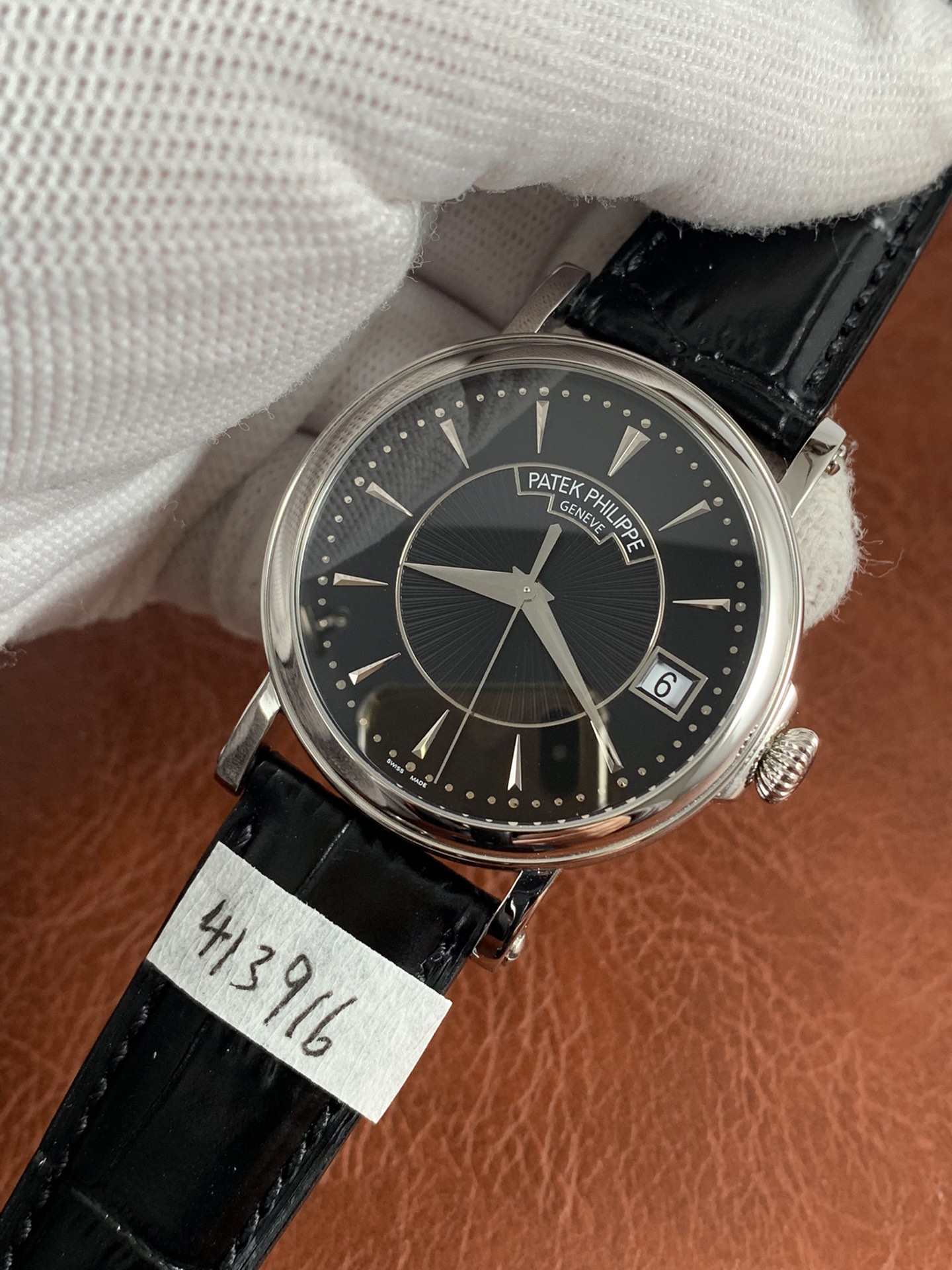 Patek Philippe Calatrava 5153 Replica Watch - 38mm Men's Swiss Movement - Image 4