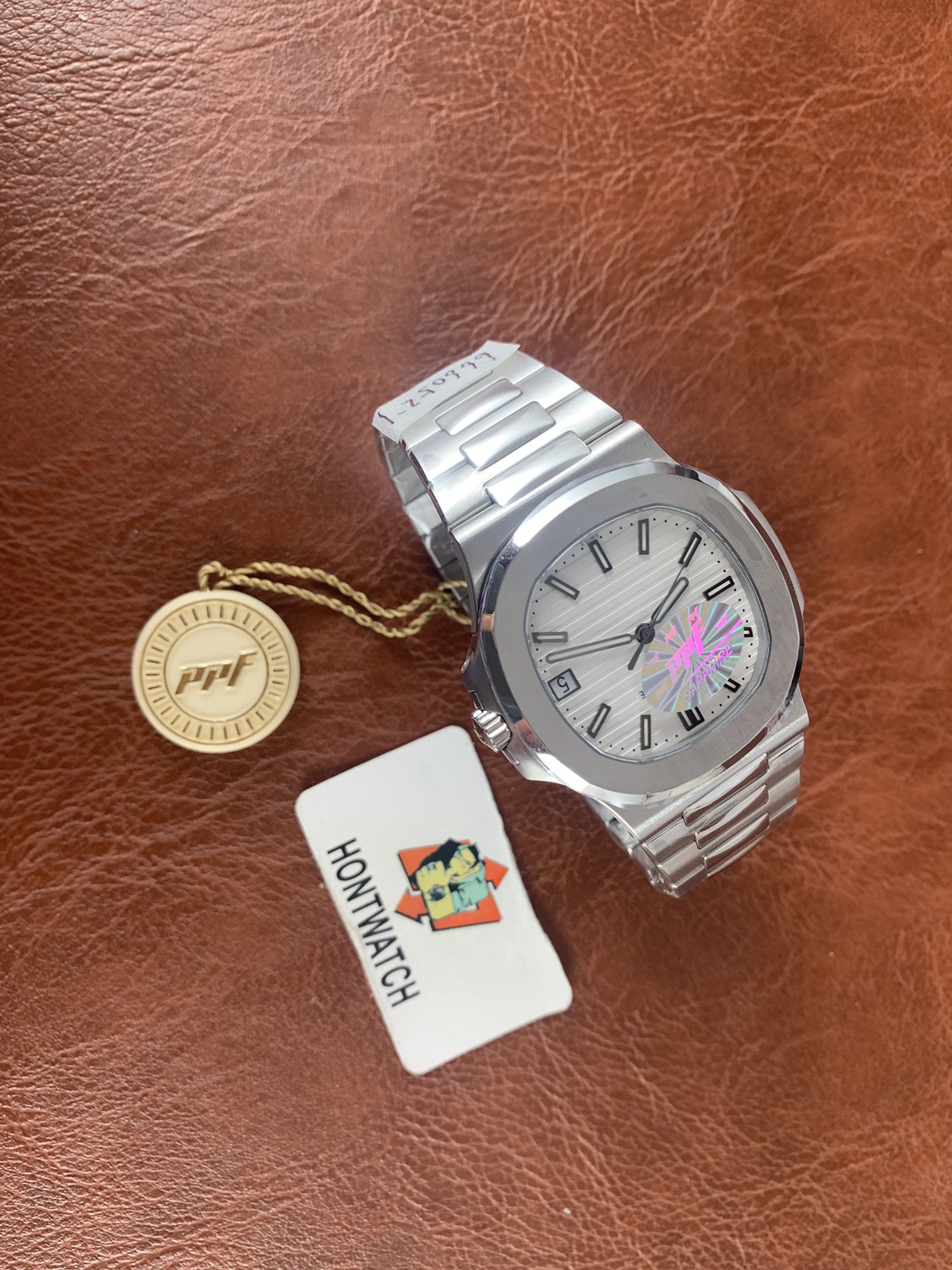 Patek Philippe Nautilus Jumbo Ref.5711 Replica - 40mm Men's Watch | PP324CS - Image 4
