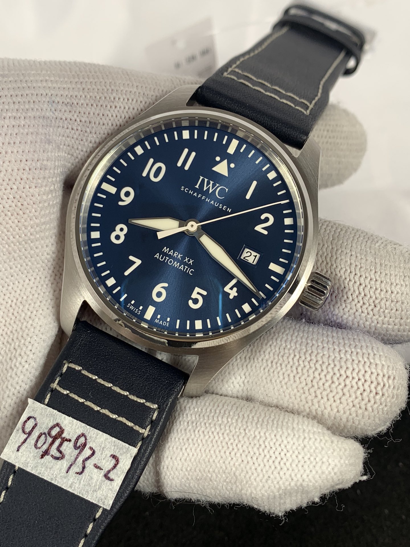 IWC Mark XX Replica Watch - Swiss Cal.35111 Automatic - 41mm Men's Pilot - Image 4