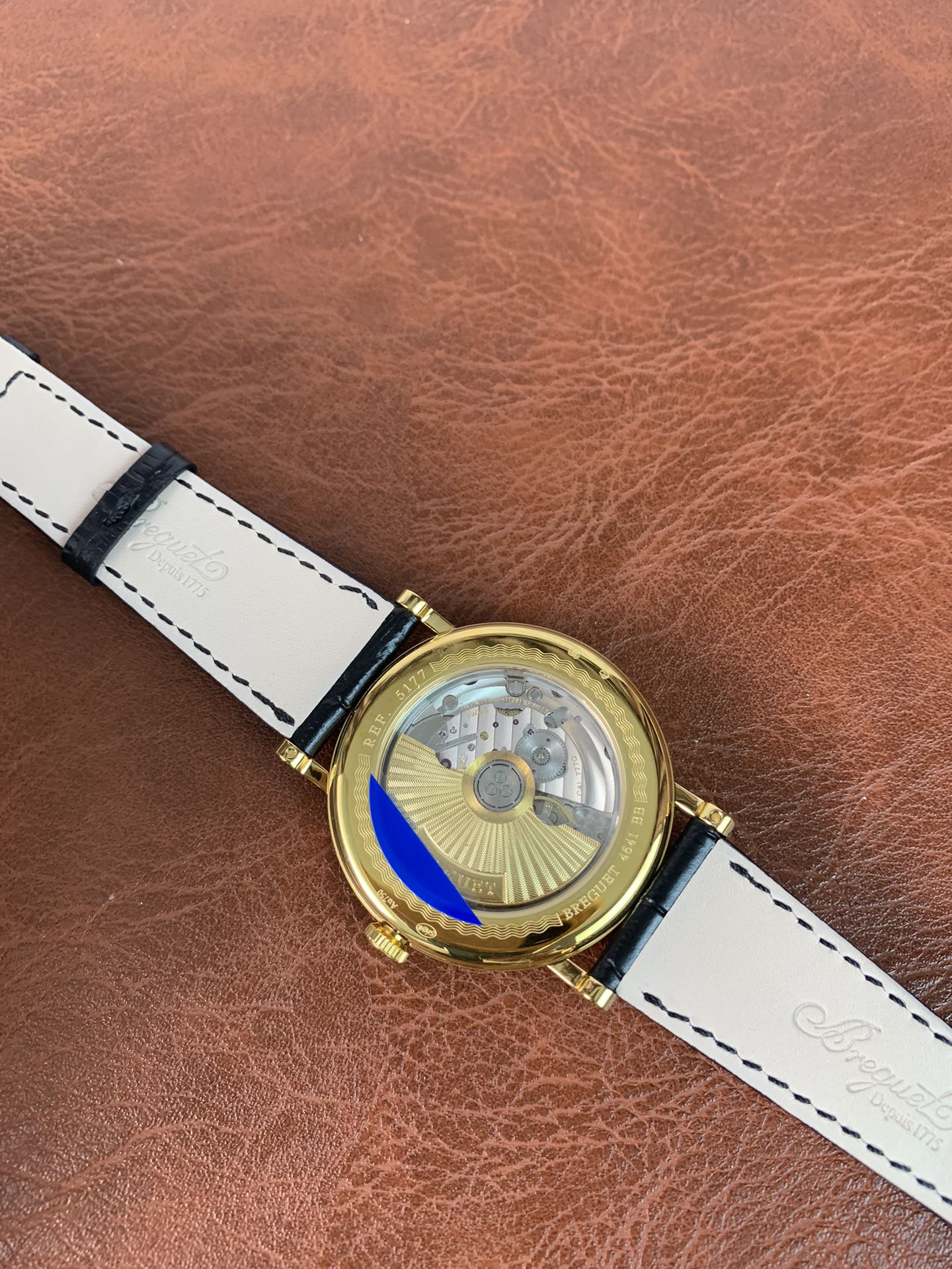Breguet Mens Ref.5177BA/15/9V6 Replica Watch | 38.5mm | ETA 777Q - Image 4