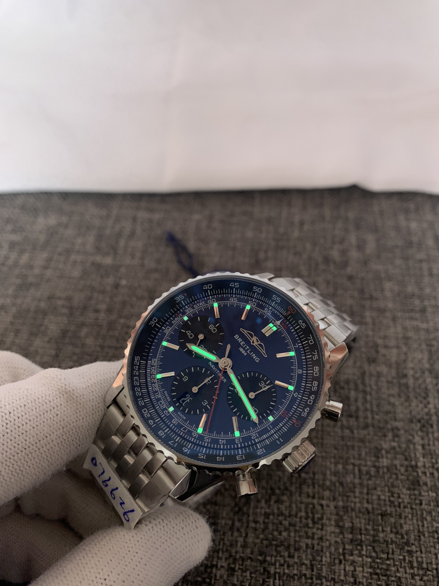 Breitling Navitimer AB0121211G1P1 Replica - Valjoux 7750 | 43mm Men's Watch - Image 4