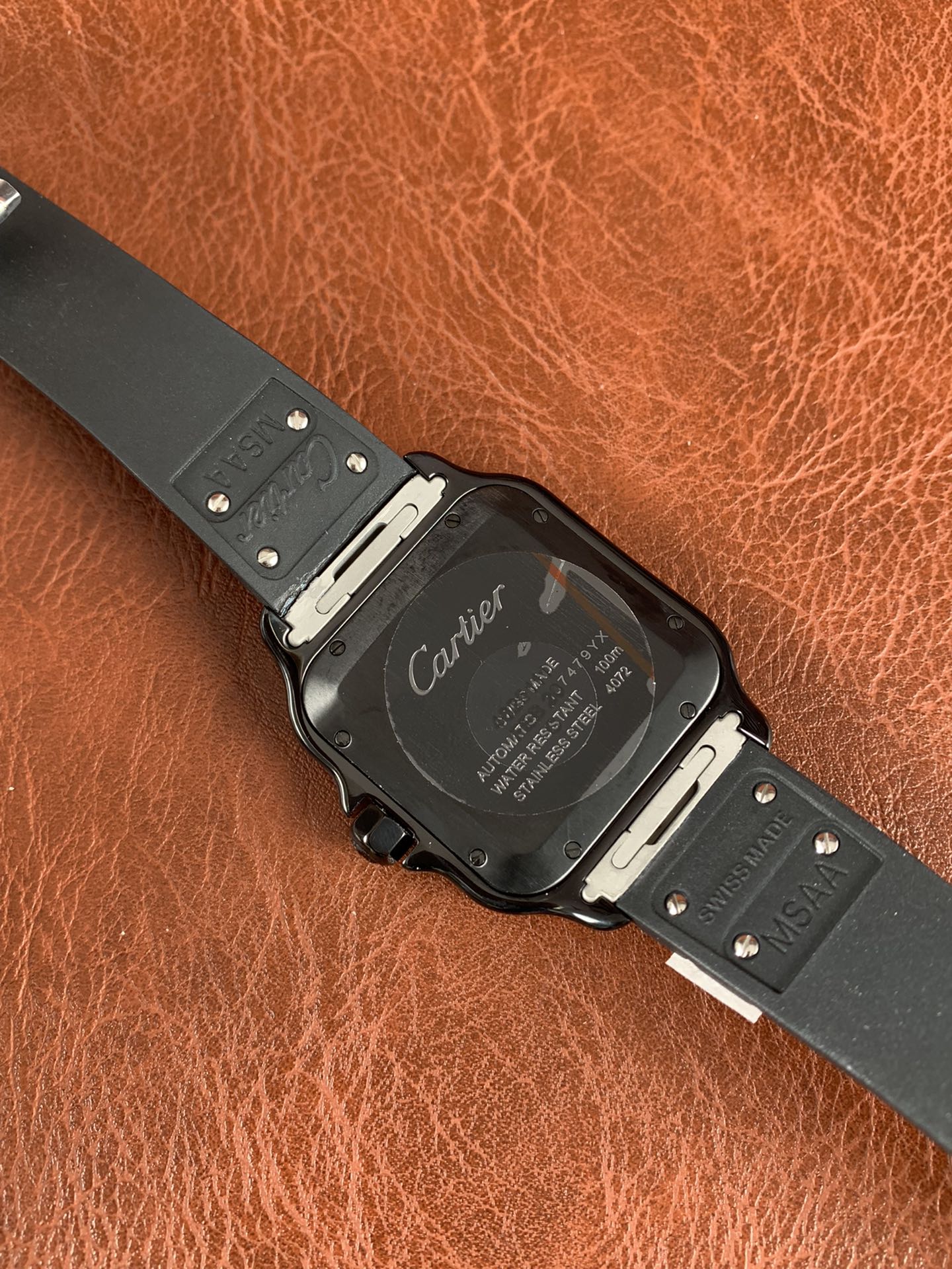 Cartier Santos De Cartier Mens WSSA0039 Replica Watch - 40mm Swiss MY9015 - Image 4