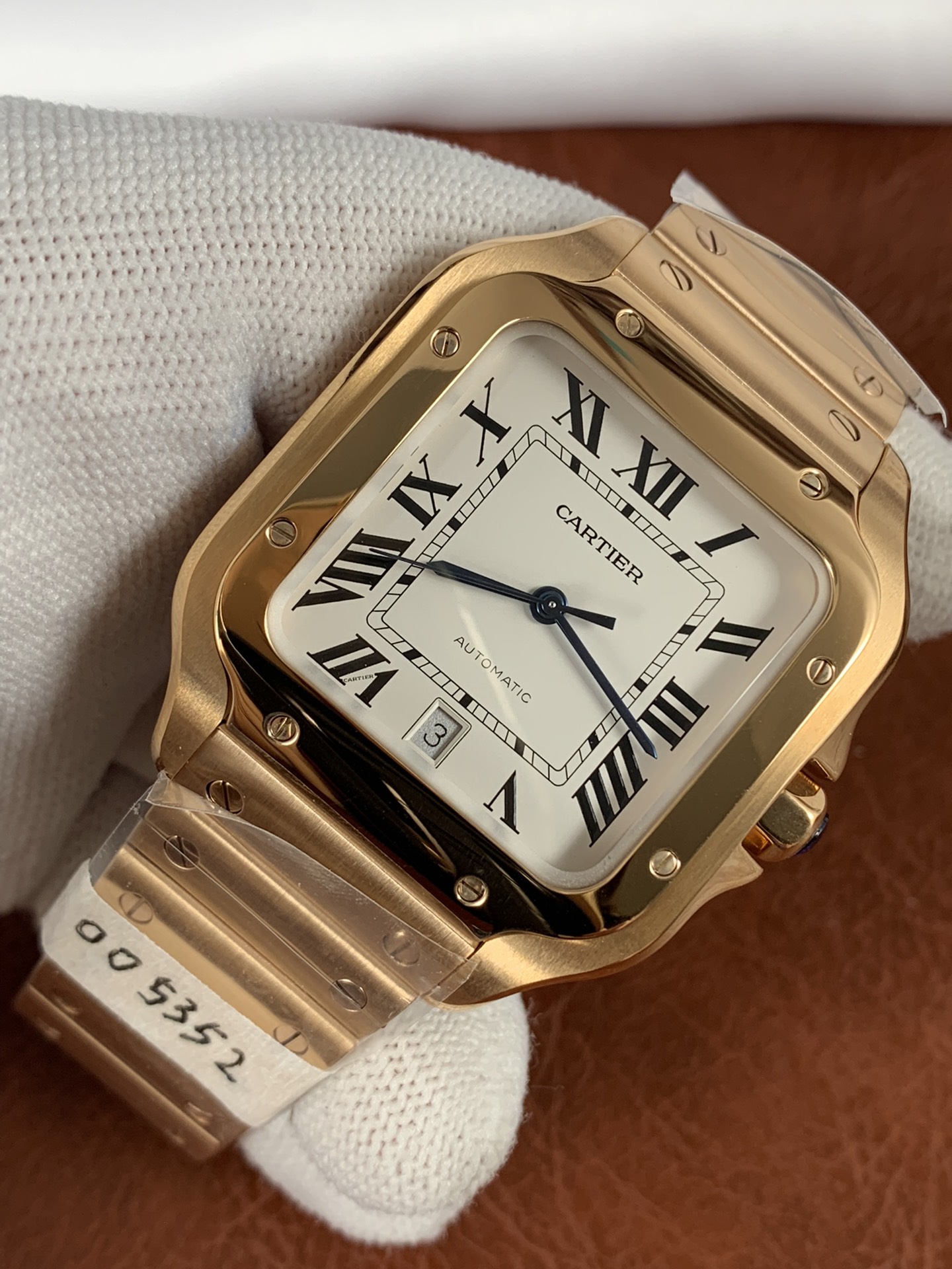 Cartier Santos De Cartier Mens XL WGSA0018 Replica - Swiss MY9015 | 40mm - Image 4