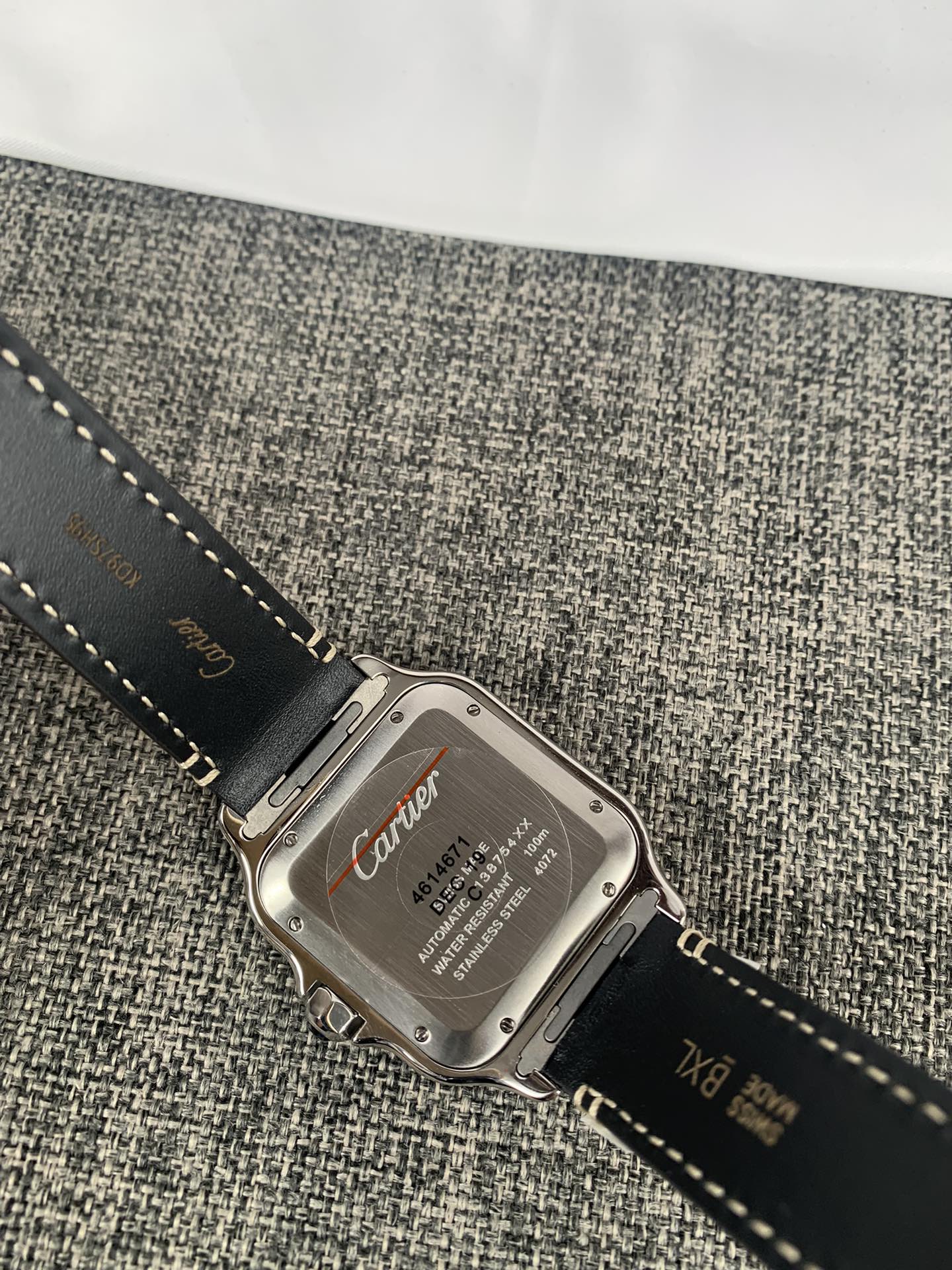 Cartier Santos De Cartier Mens WSSA0009 Replica - 40mm Swiss MY9015 Automatic - Image 4