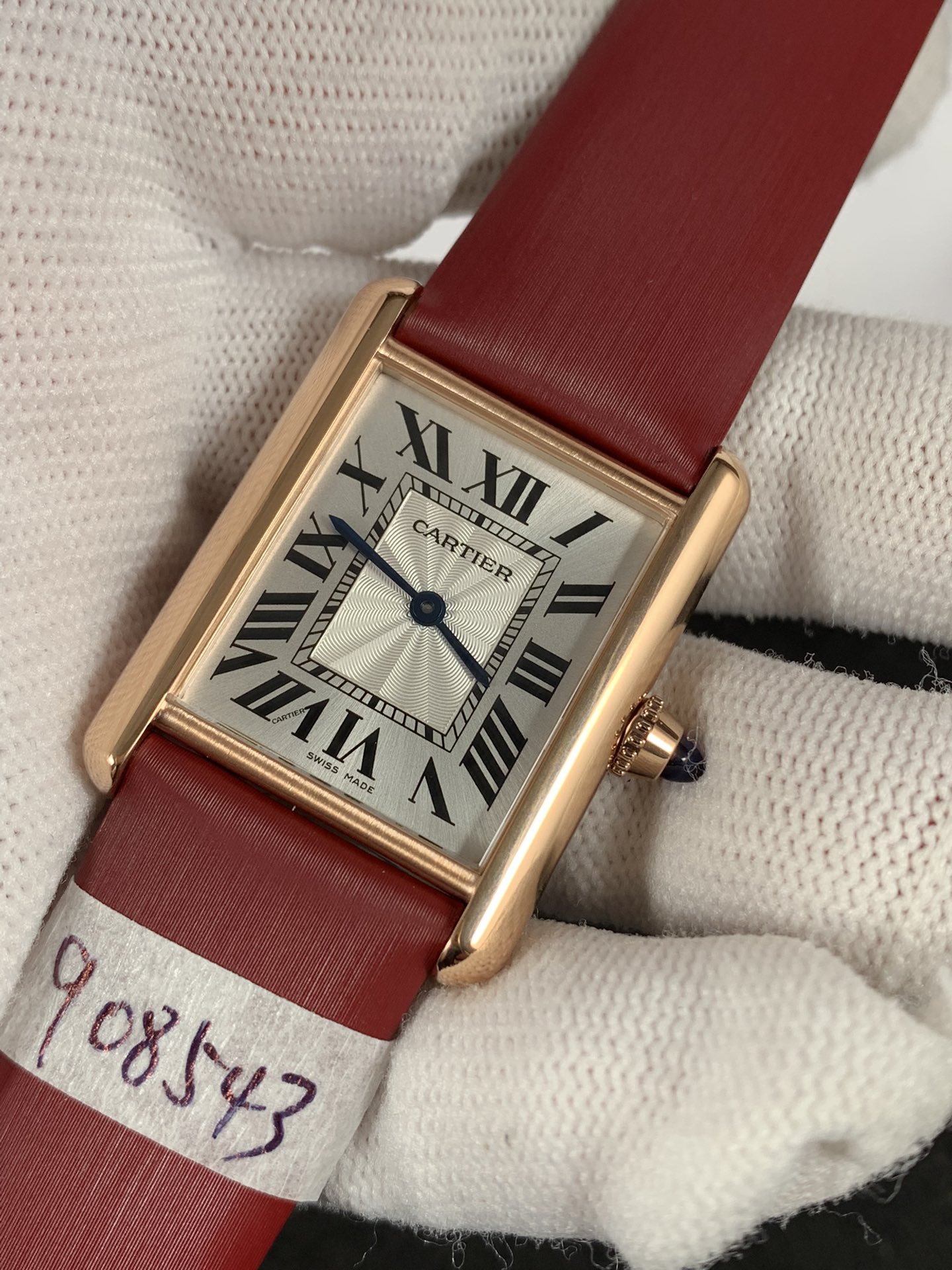Cartier Tank Louis W1541056 Replica Watch for Men - Quartz 25.5mm - Image 4
