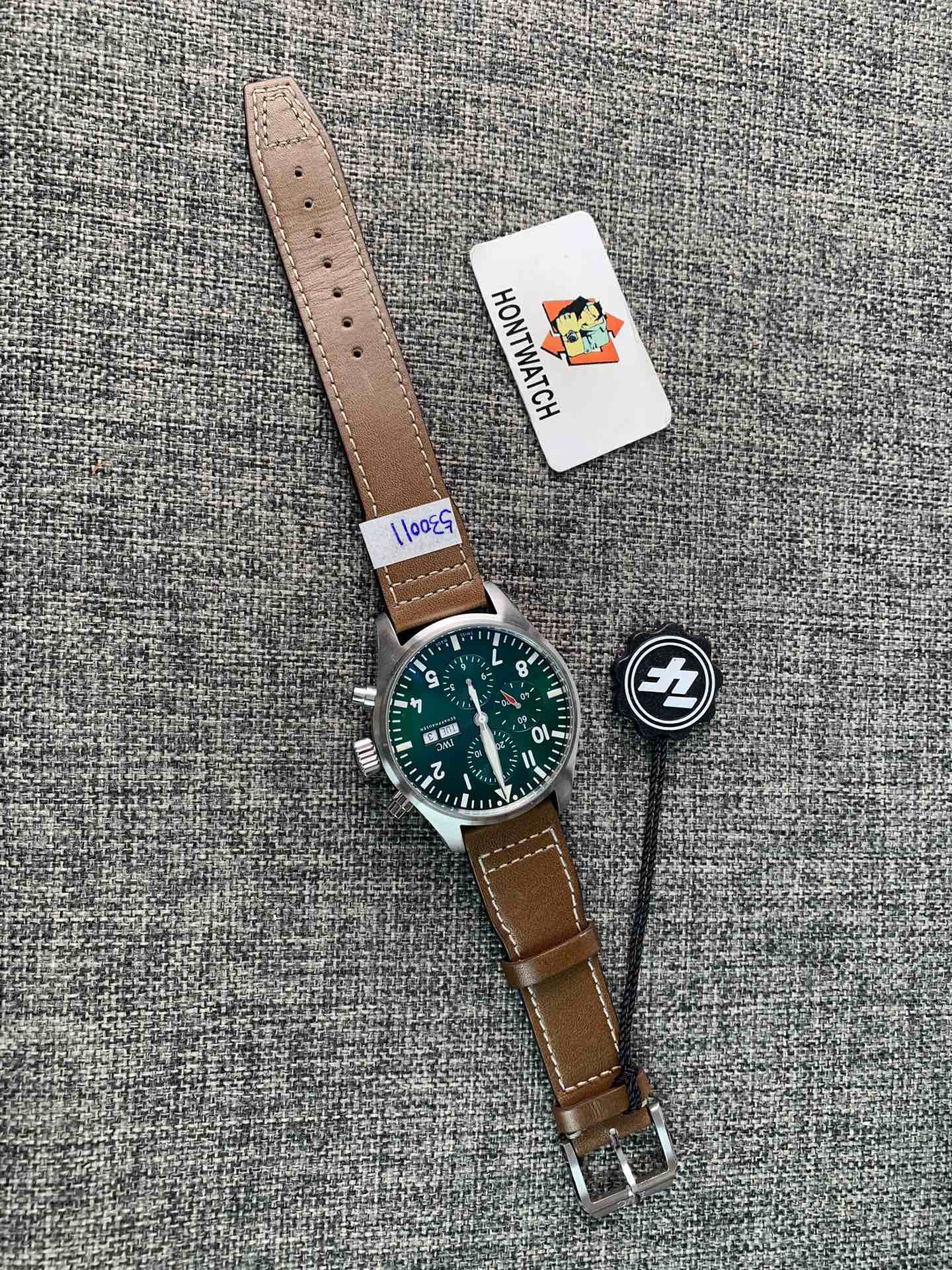 IWC Spitfire IW377726 Replica Watch - 43mm Automatic Chronograph - Men's Pilot - Image 4