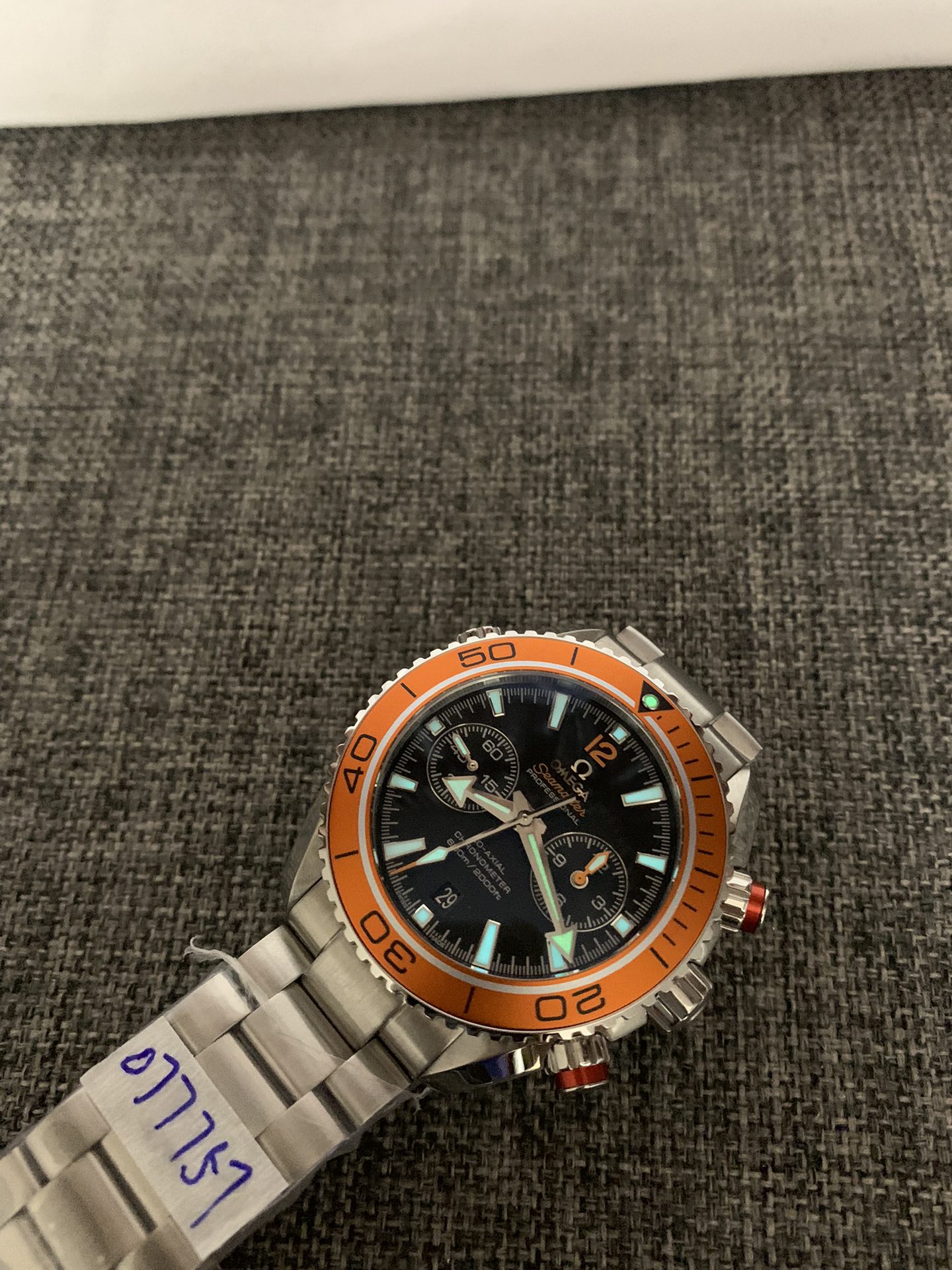Omega Planet Ocean 232.30.46.51.01.002 Replica Watch - 45mm Men's Chronograph - Image 4