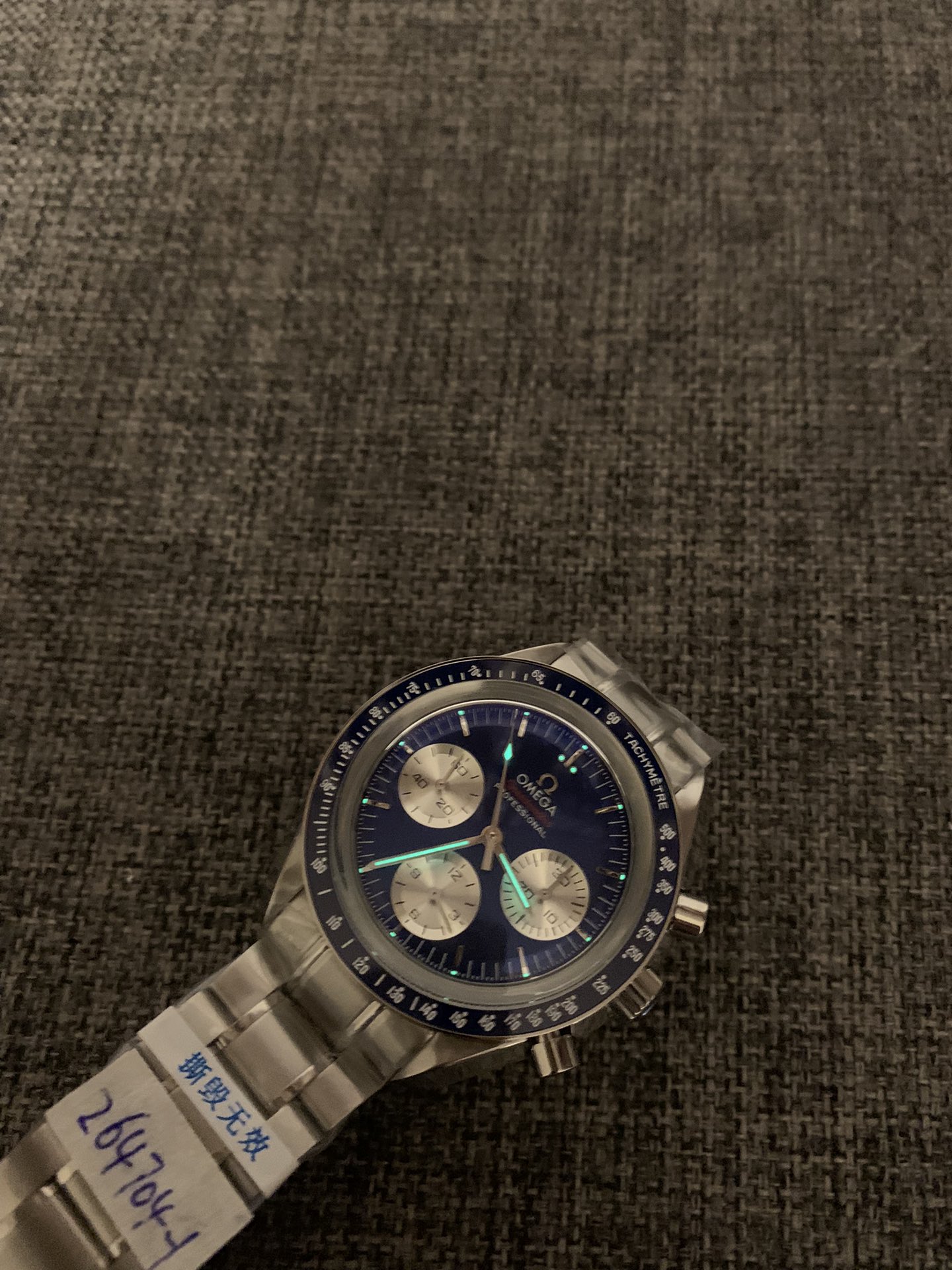 Omega Speedmaster Professional Moonwatch 42mm Replica - Venus 75 Manual - Image 4