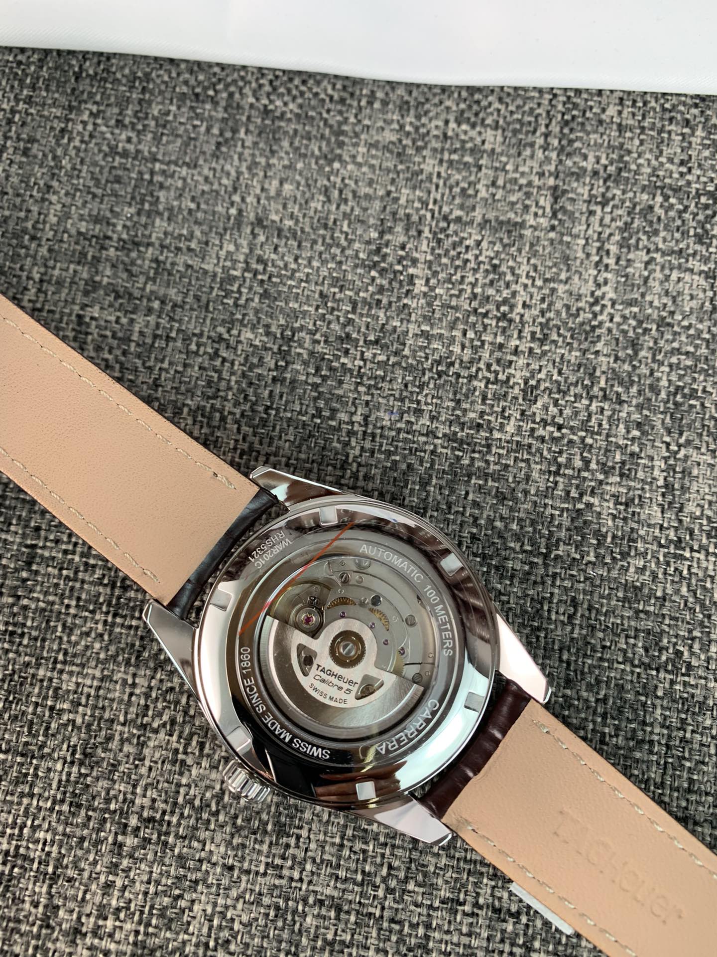 Tag Heuer Carrera Calibre 5 Day Date 41mm Watch | Swiss ETA2824-2 | Men's - Image 4