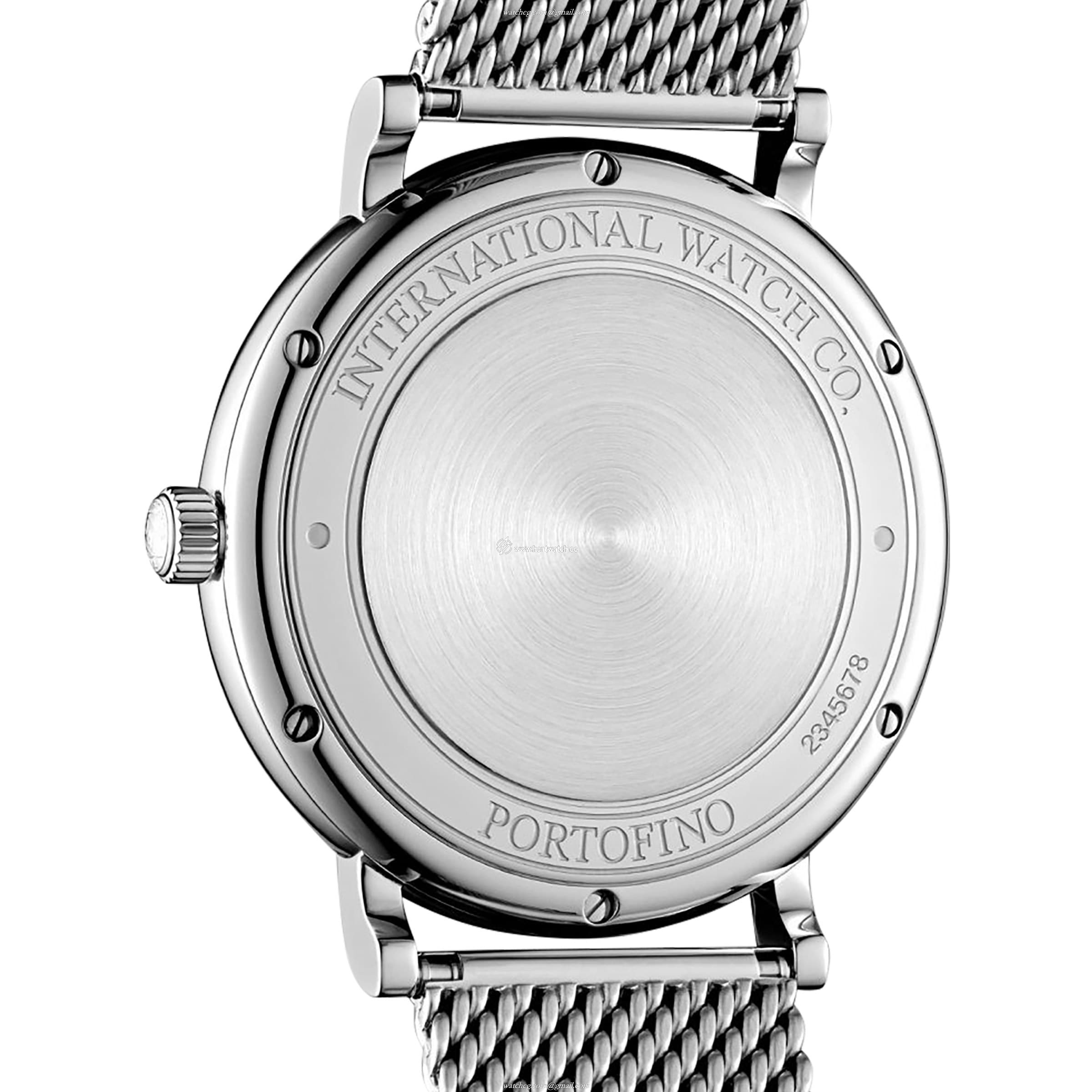 IWC Portofino IW356506 Automatic Watch - 40mm Black Dial | Stainless Steel - Image 2
