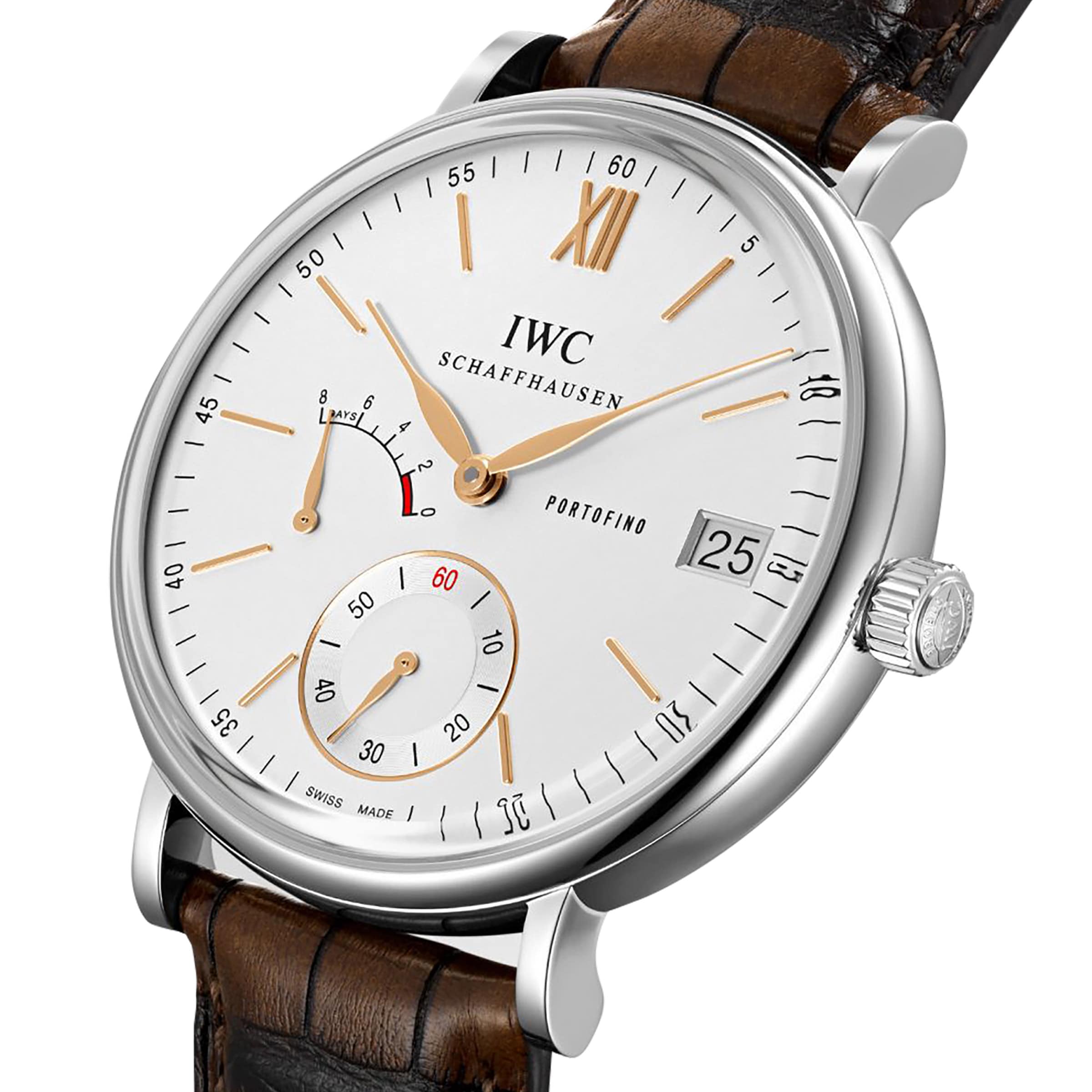 IWC Portofino IW510103 | 45mm Stainless Steel | Silver Dial | Manual Winding - Image 3
