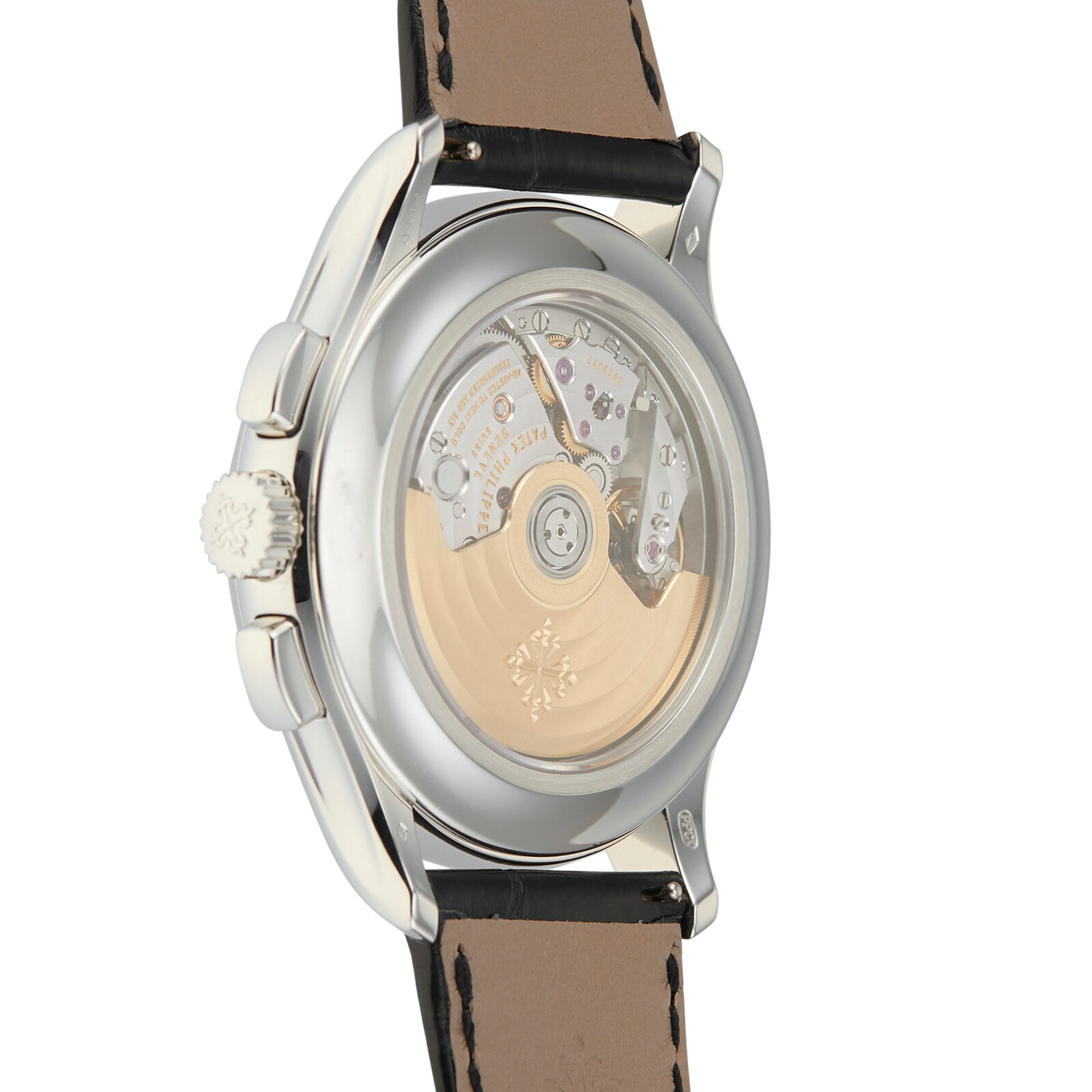 Patek Philippe Complications 5905P-010 Platinum Automatic Watch - 42mm Black Dial - Image 4