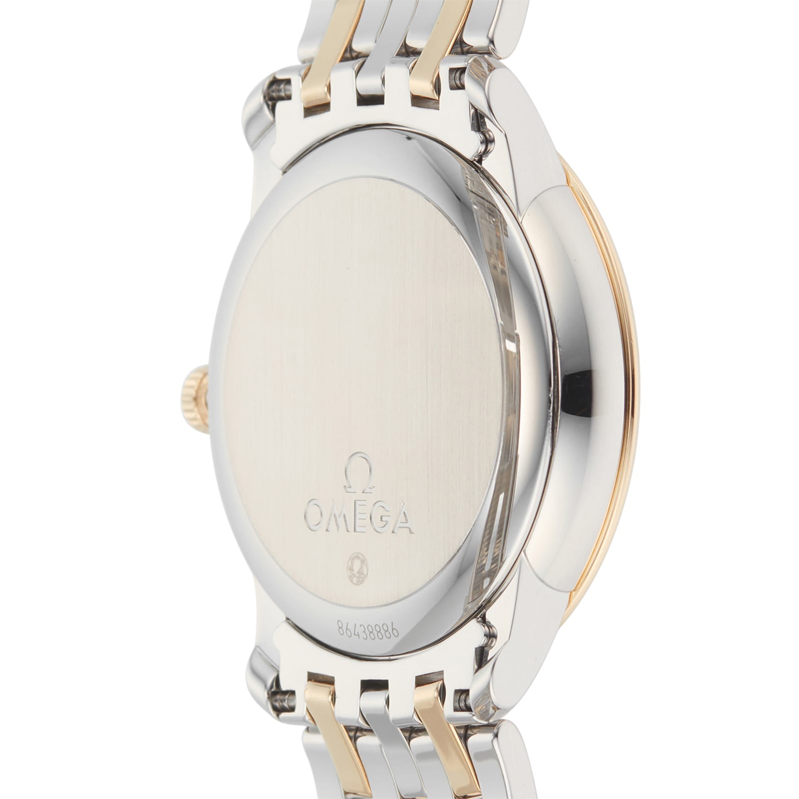 Pre-Owned Omega De Ville Automatic Watch - 37mm Stainless Steel & Gold - Silver Dial - Image 4