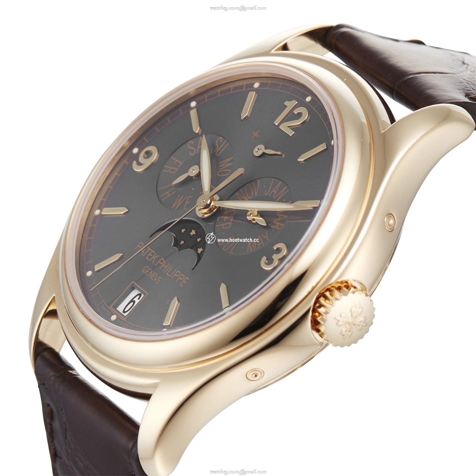 Patek Philippe Complications 5146J-010 | 39mm Yellow Gold Automatic Grey Dial - Image 2