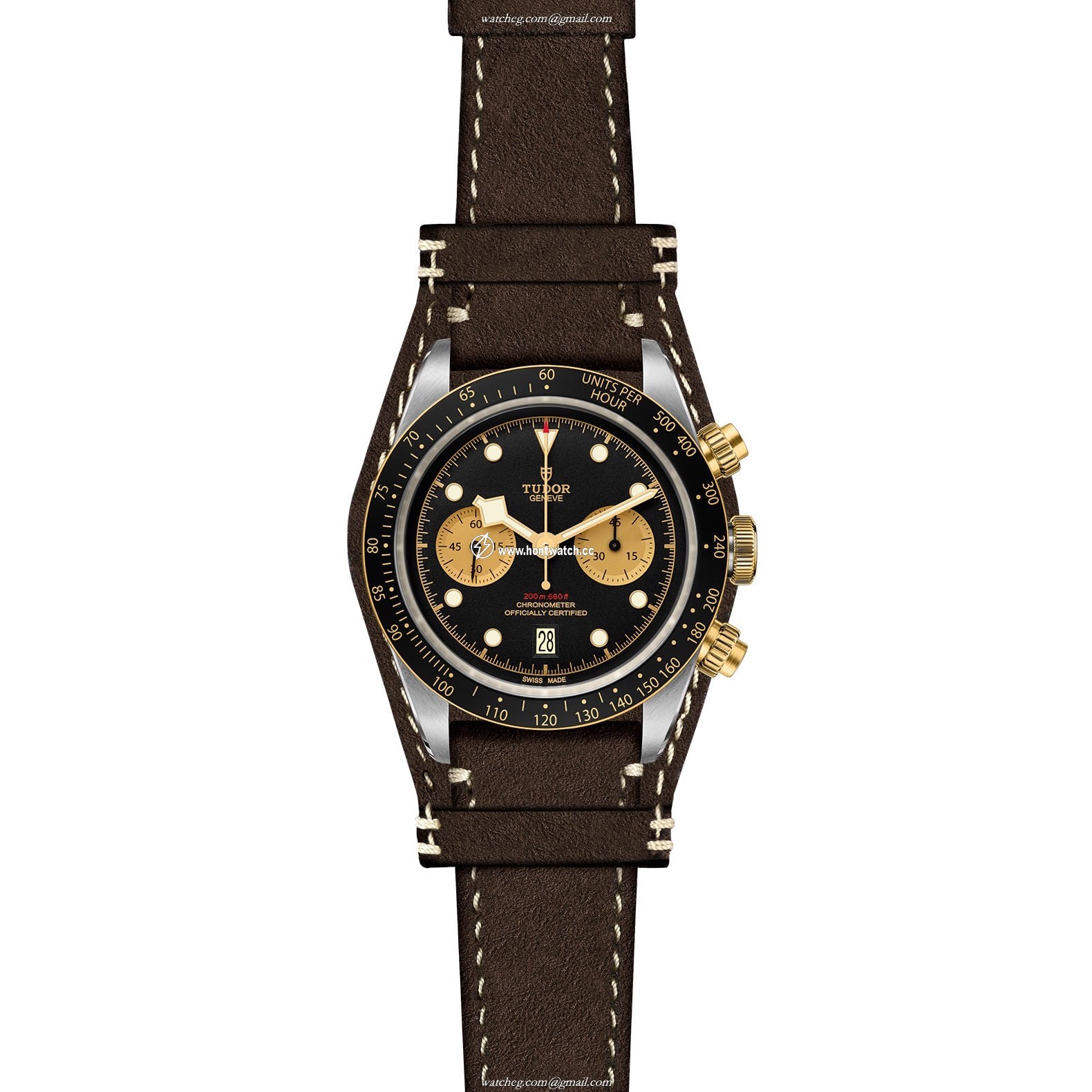Tudor Black Bay M79363N-0002 | 41mm Steel & Gold Automatic Watch - Image 2