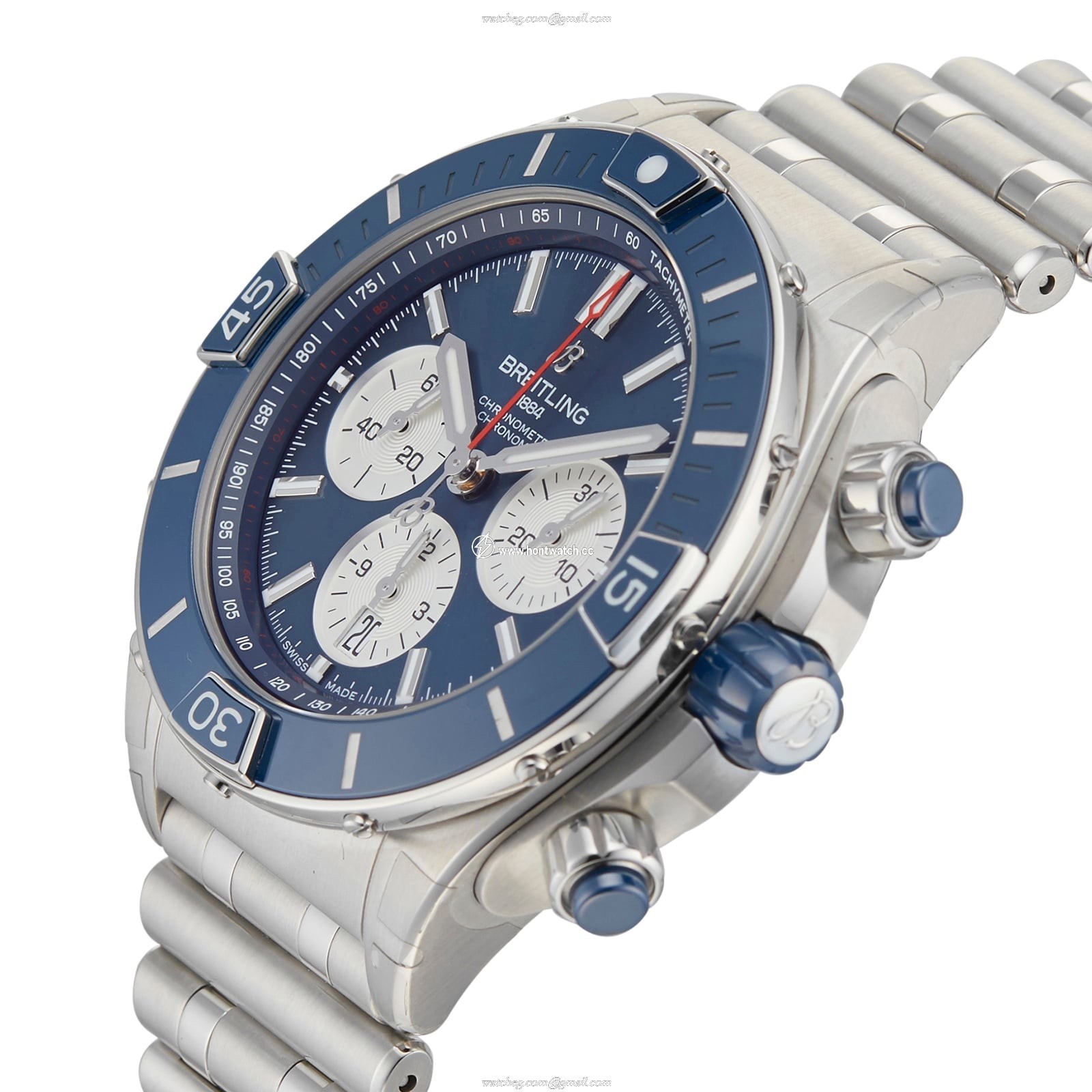 Breitling Chronomat AB0136161C1A1 | 44mm Automatic Blue Dial | Stainless Steel & Ceramic - Image 2