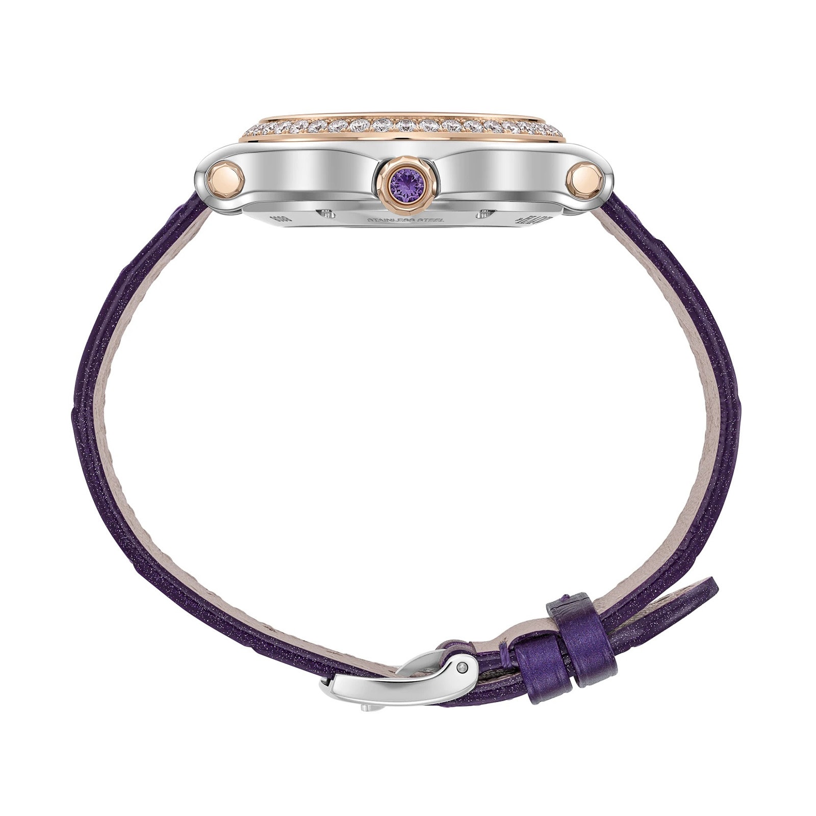 Chopard Happy Sport 278608-6012 | 33mm Stainless Steel Automatic Purple Watch - Image 3
