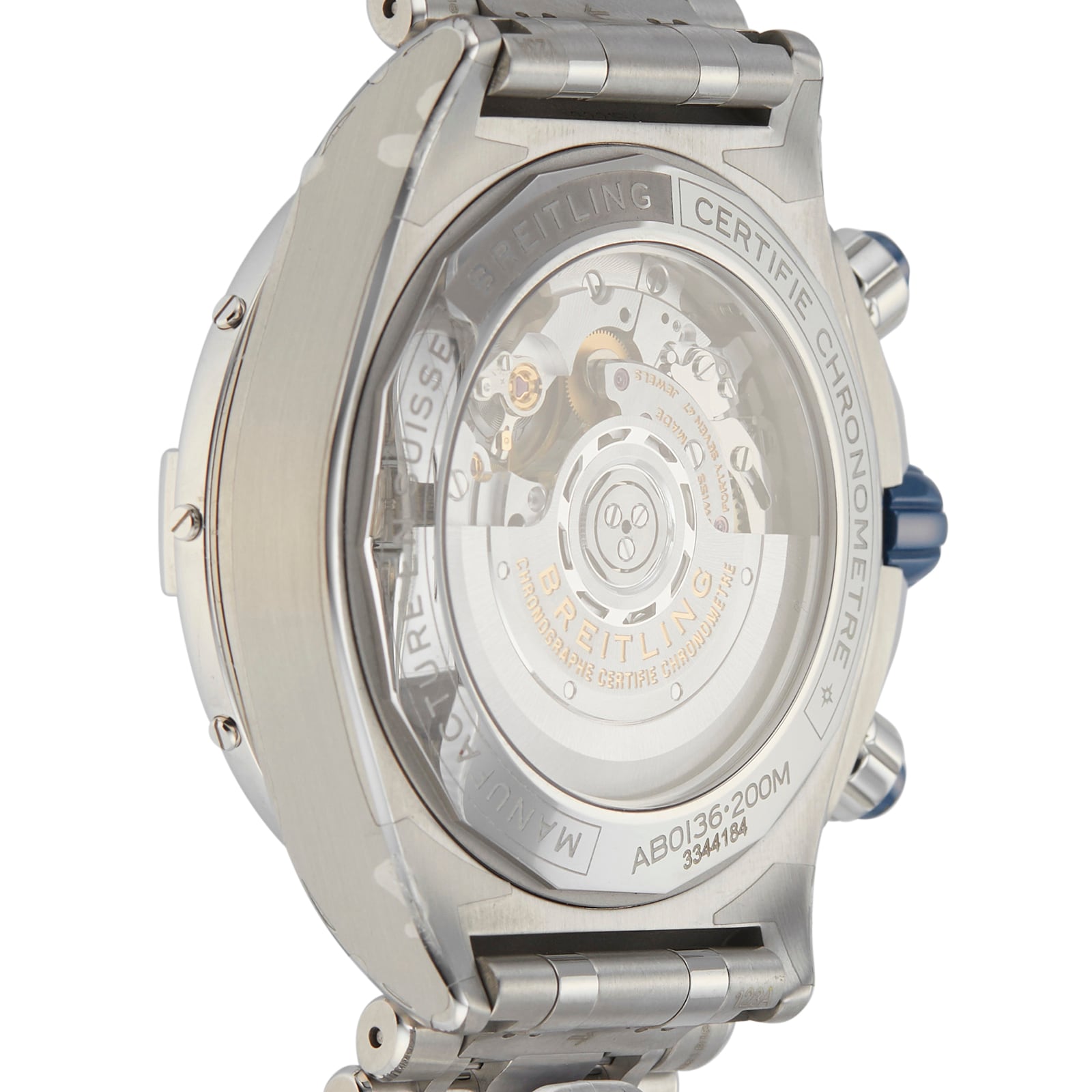 Breitling Chronomat AB0136161C1A1 | 44mm Automatic Blue Dial | Stainless Steel & Ceramic - Image 4