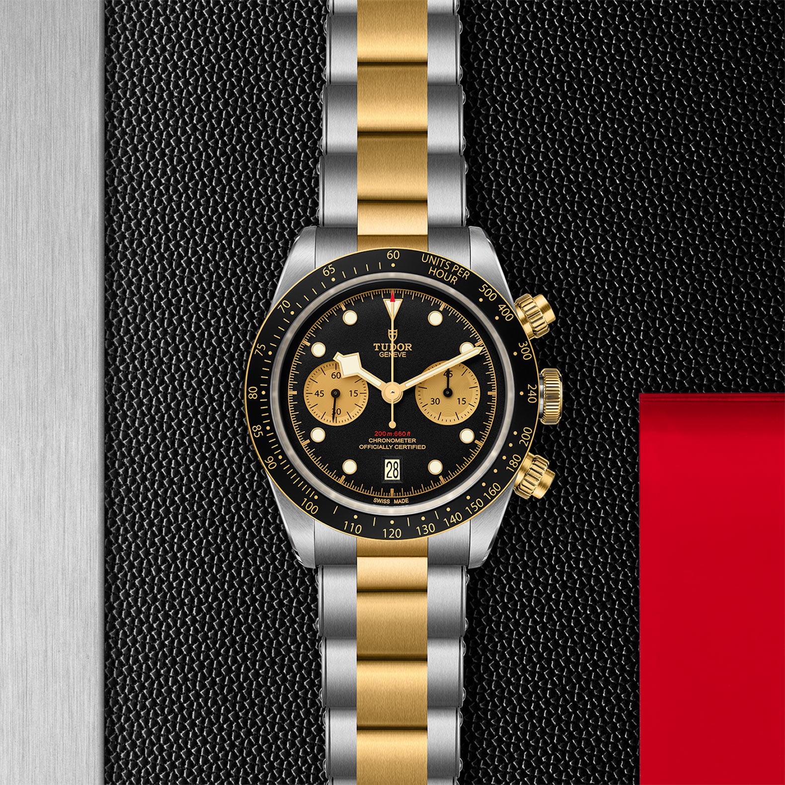 Tudor Black Bay M79363N-0001 | 41mm Steel & Gold Automatic Watch - Image 4