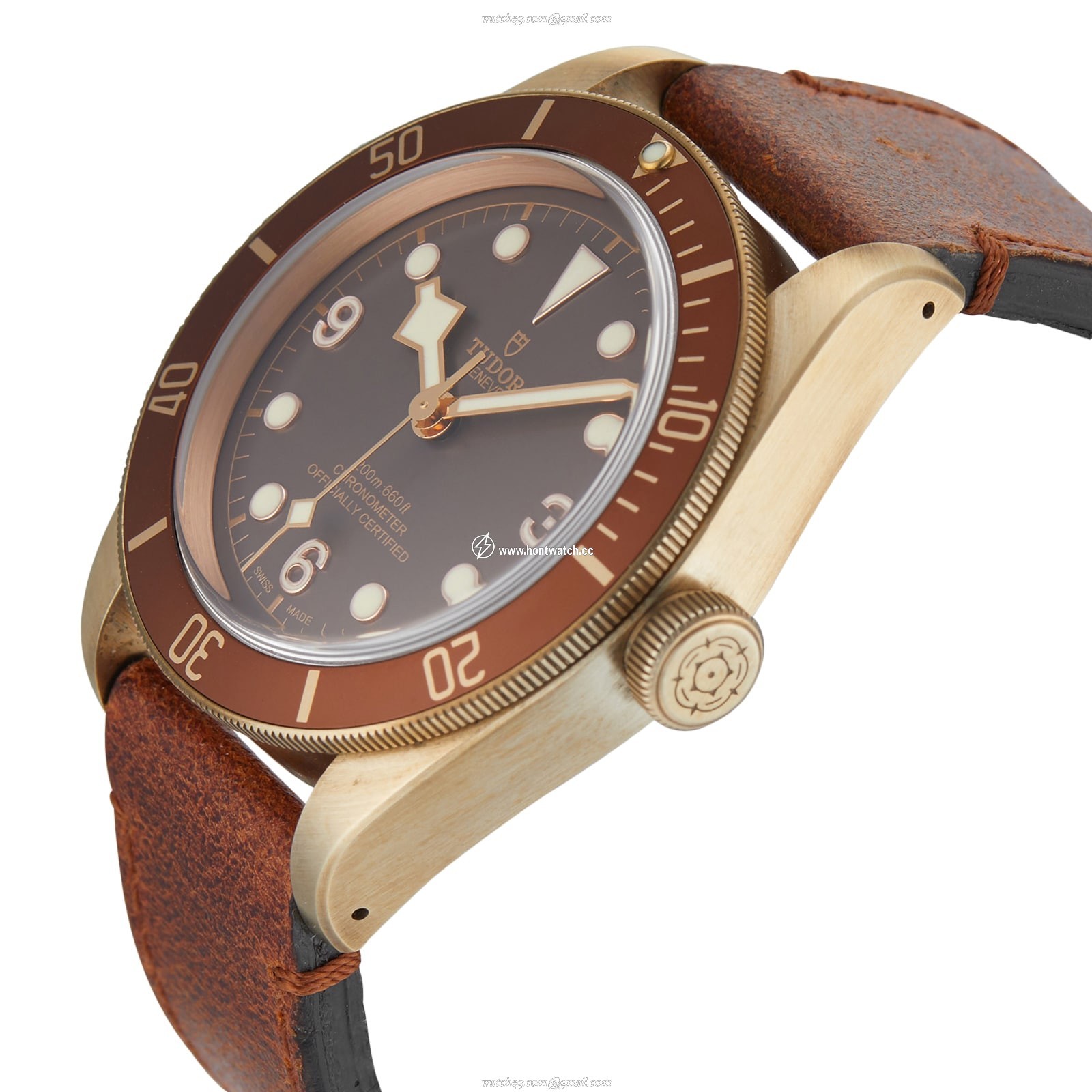 Tudor Black Bay M79250BM Bronze Automatic Watch - 43mm Brown Dial - Image 2