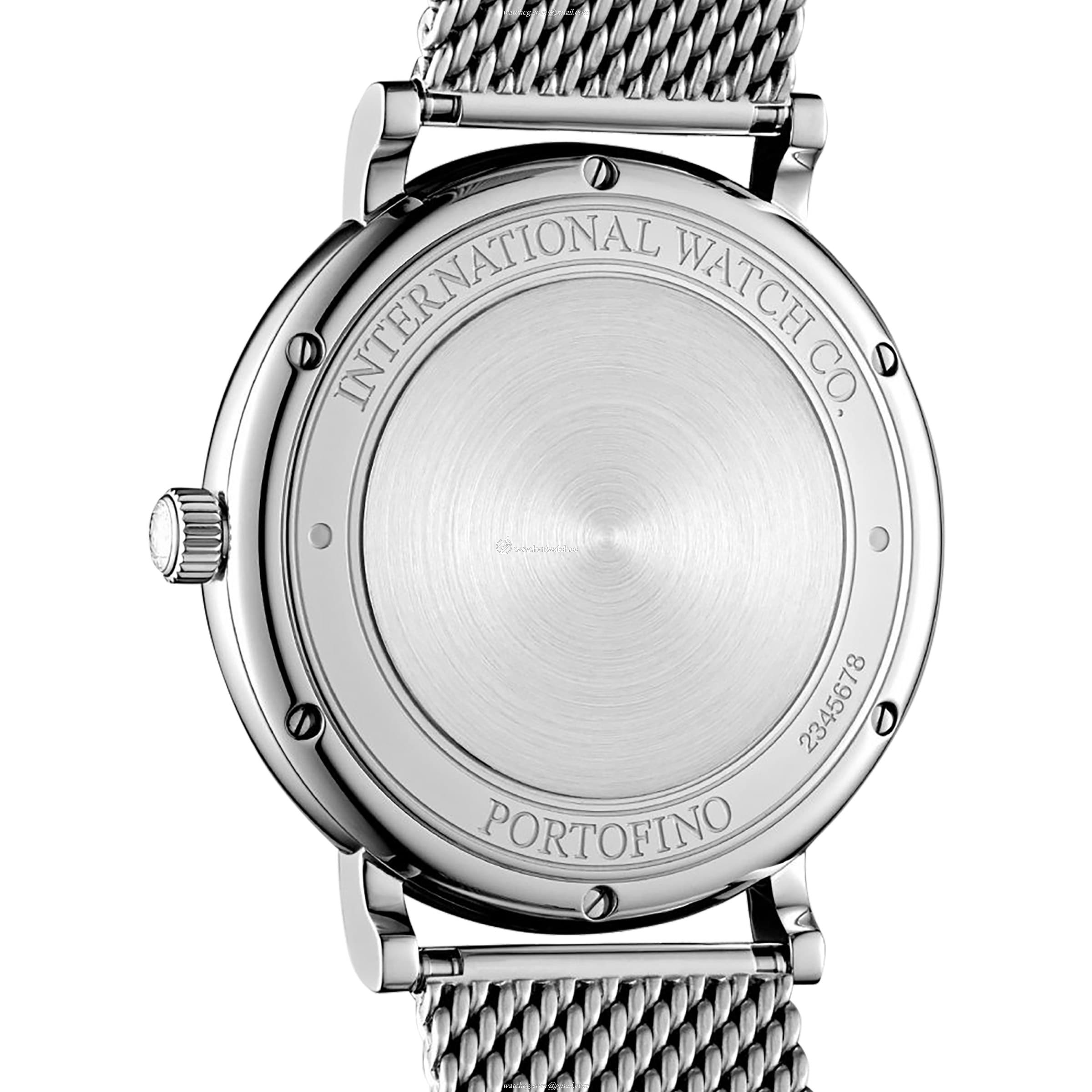 IWC Portofino IW356505 Automatic Watch - 40mm Stainless Steel Silver Dial - Image 2
