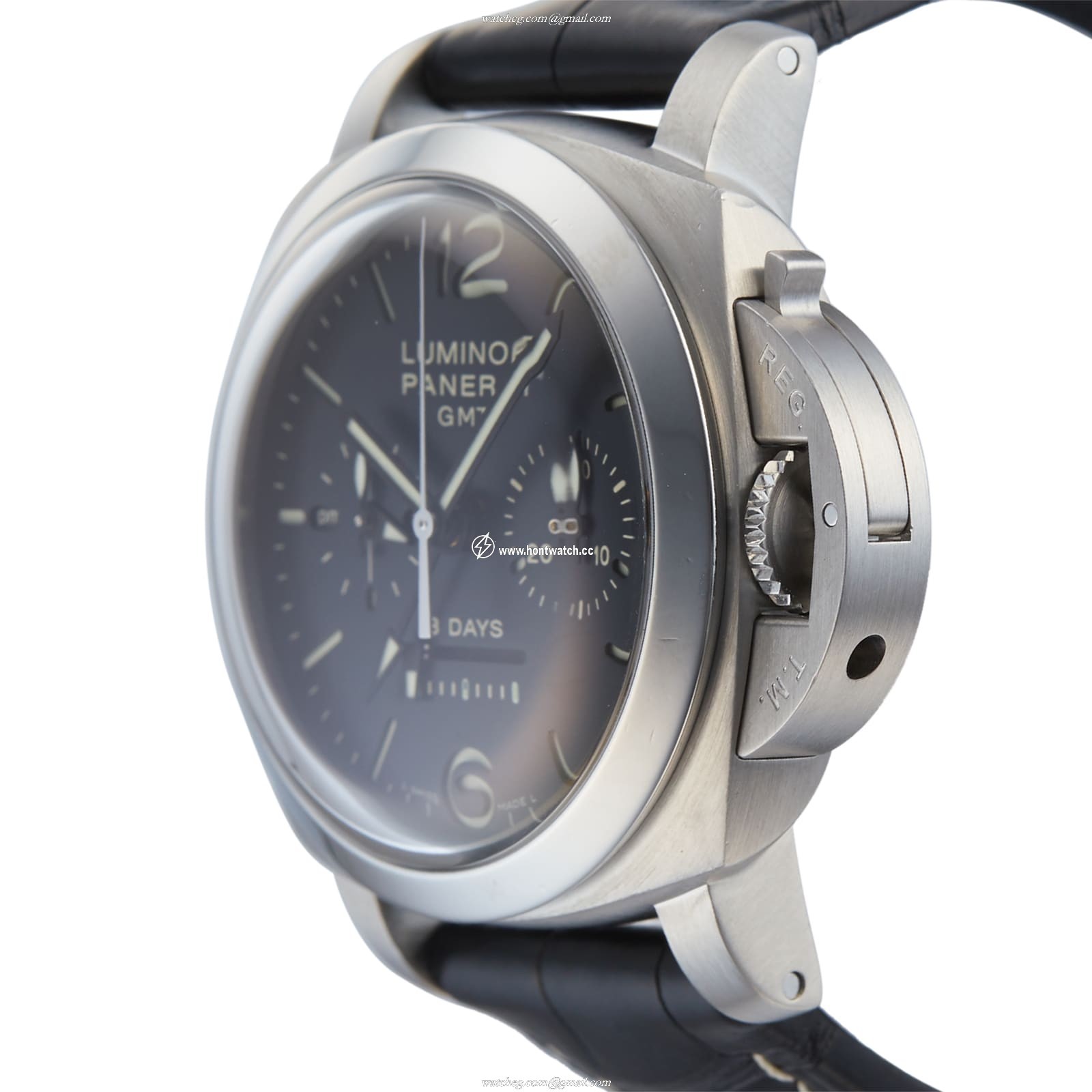 Panerai Luminor PAM00275 44mm Manual Winding Black Dial Watch - Image 2