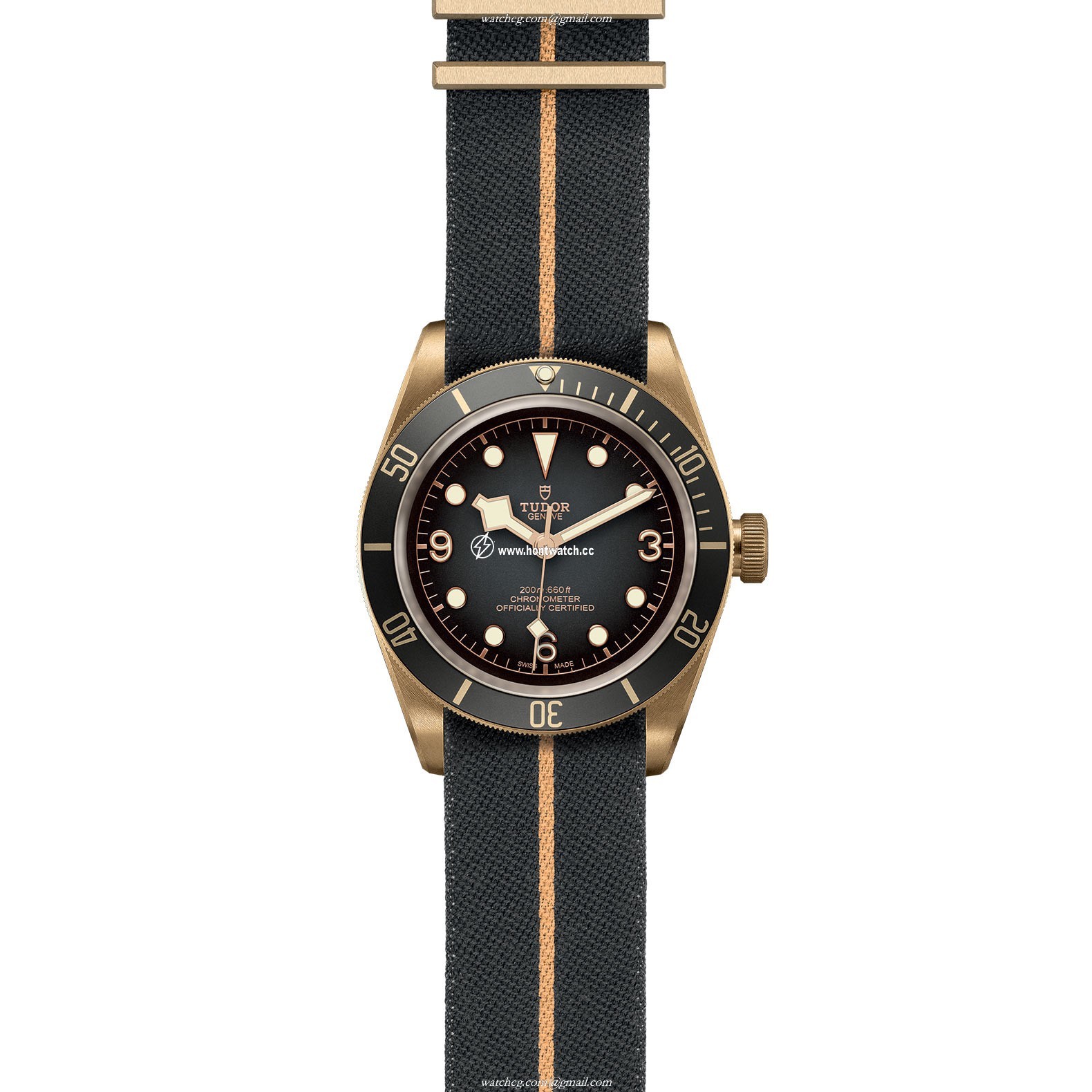 Tudor Black Bay Bronze Automatic Grey Replica - 43mm Bronze Case - Image 2