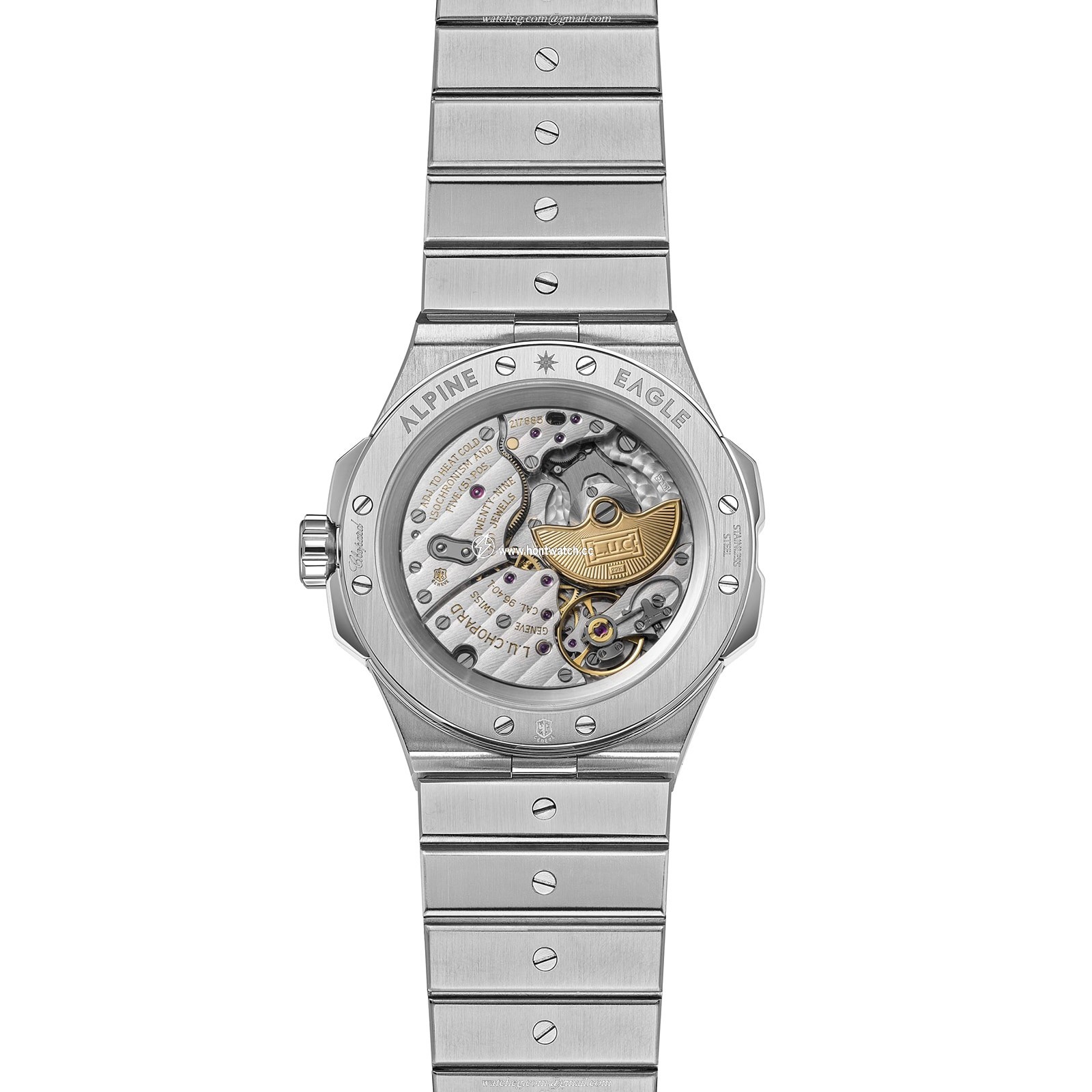 Chopard Alpine Eagle 298623-3001 - 41mm Stainless Steel Automatic Pink Dial - Image 2