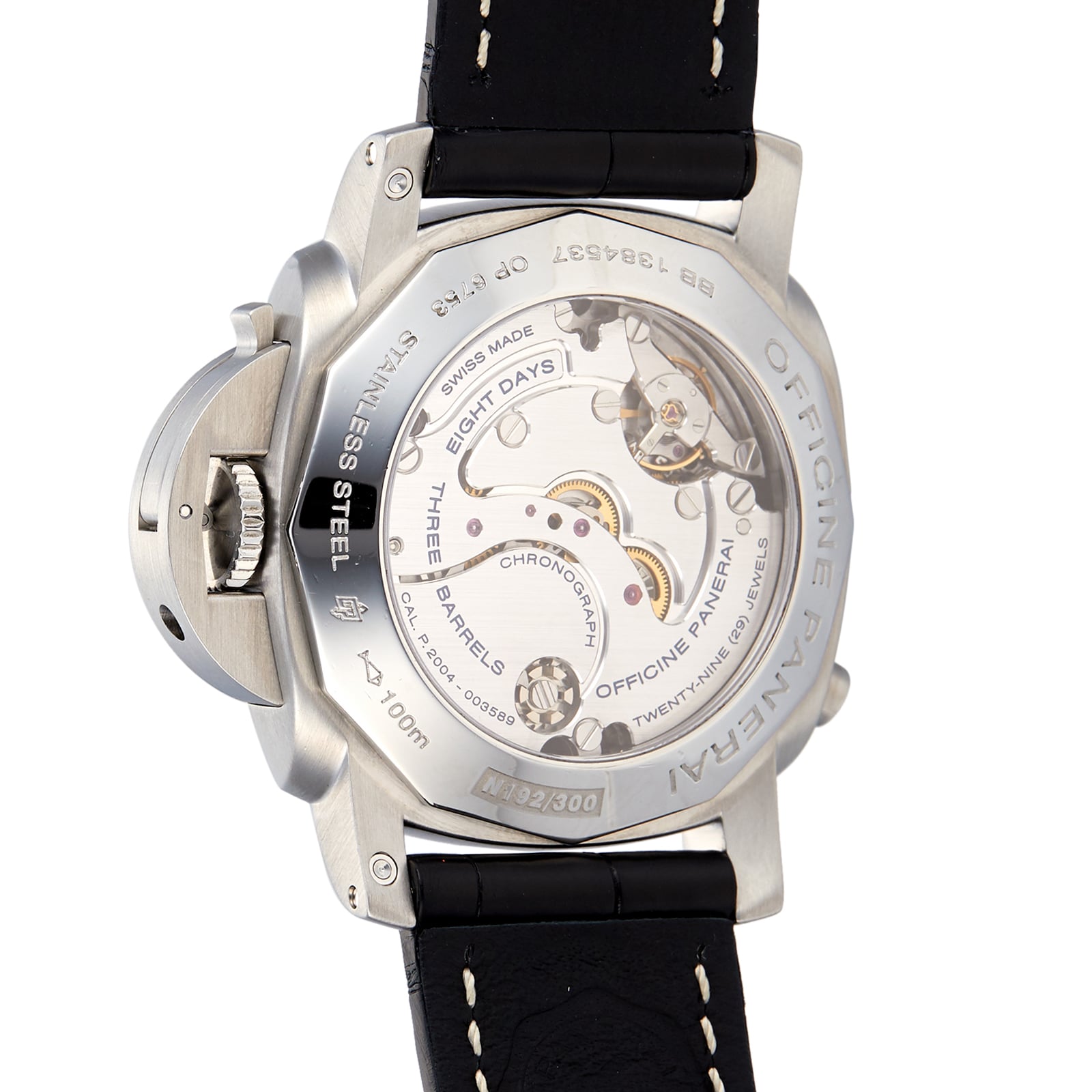 Panerai Luminor PAM00275 44mm Manual Winding Black Dial Watch - Image 4
