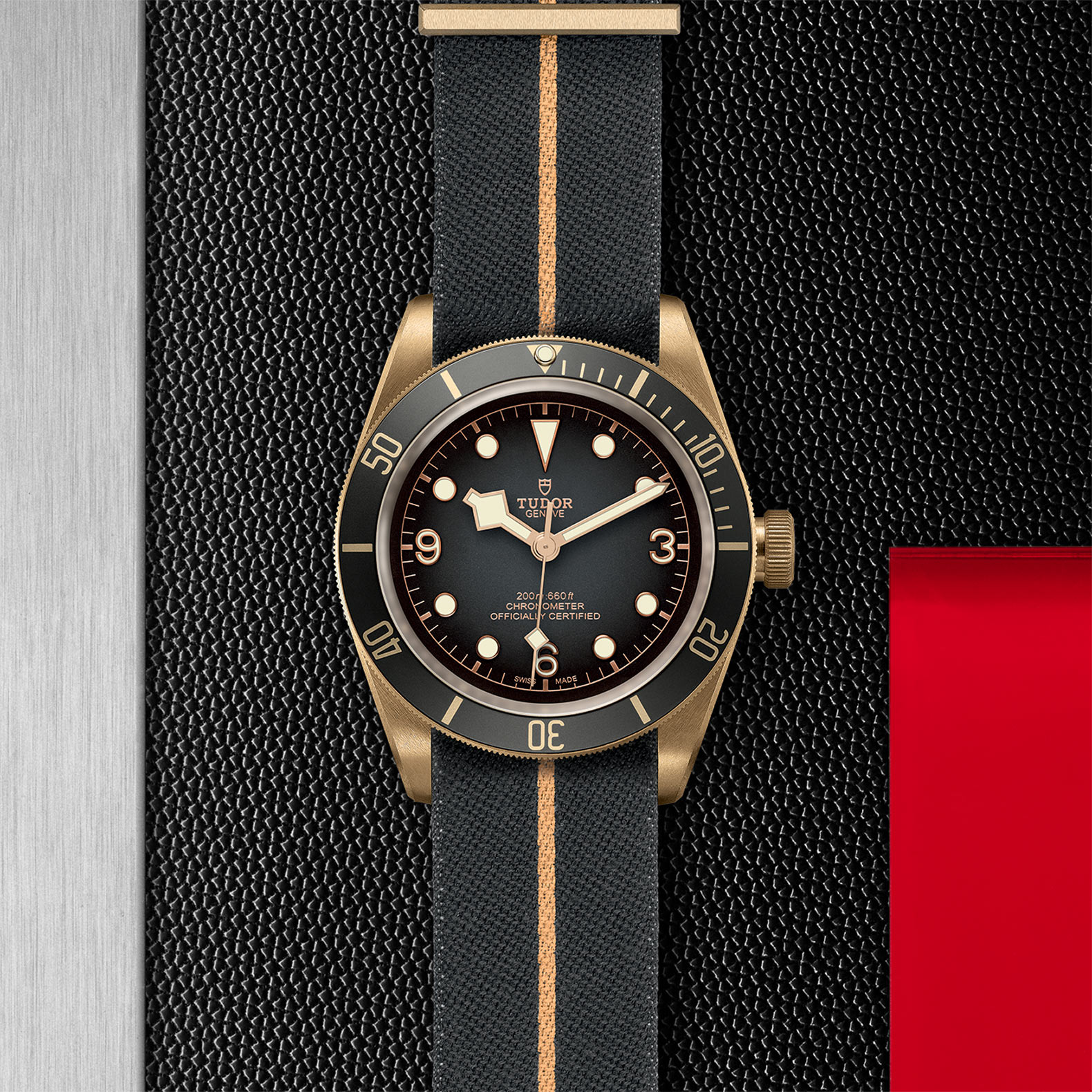 Tudor Black Bay Bronze Automatic Grey Replica - 43mm Bronze Case - Image 4