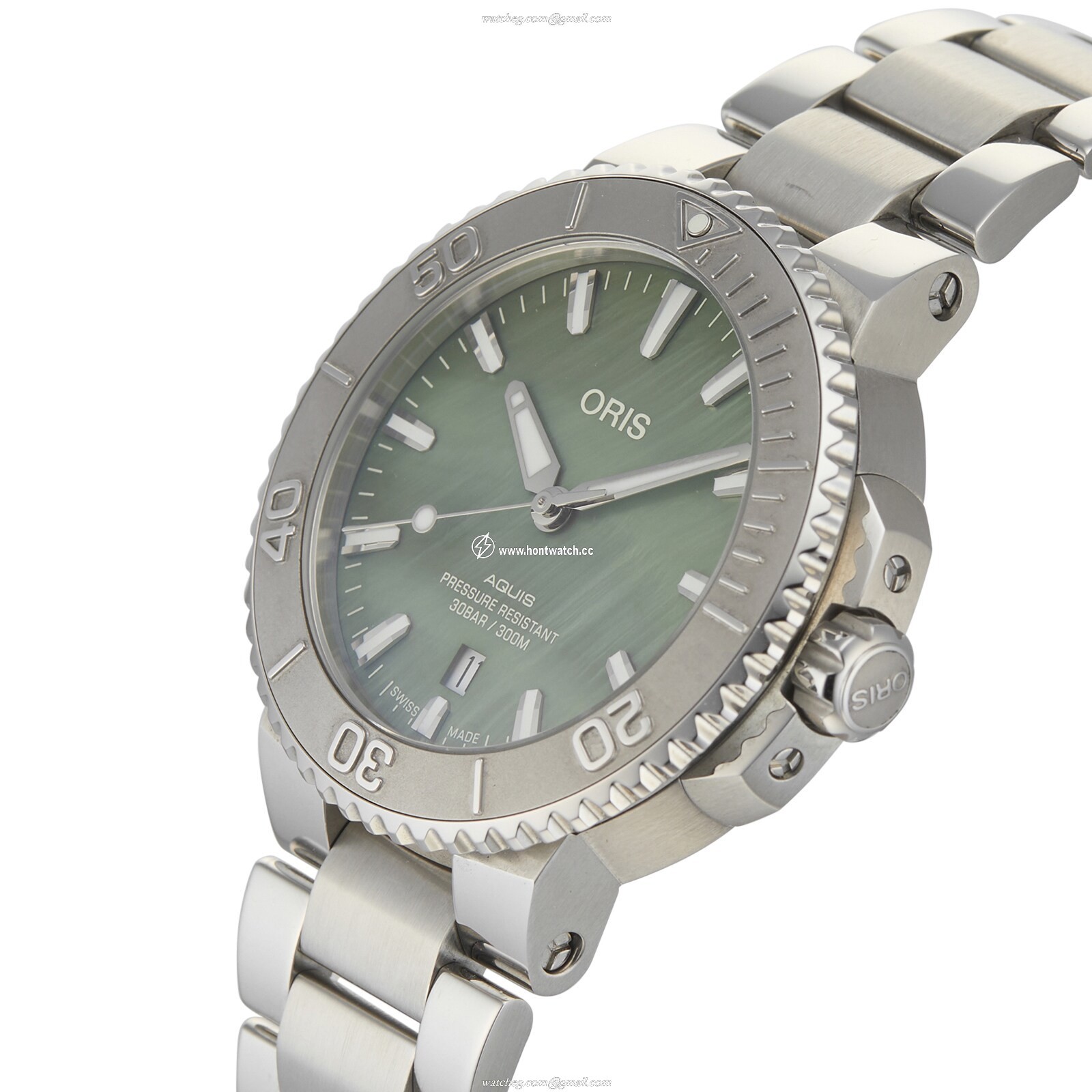 Oris New York Harbour Edition | 42mm Green Dial | Automatic | 300M Water Resistant - Image 2