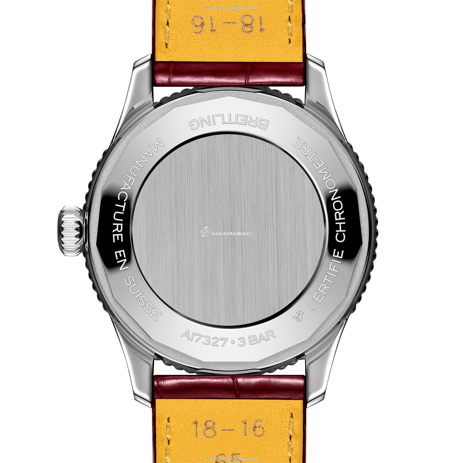 Breitling Navitimer 36mm Automatic Silver Dial - Stainless Steel Watch - Image 2
