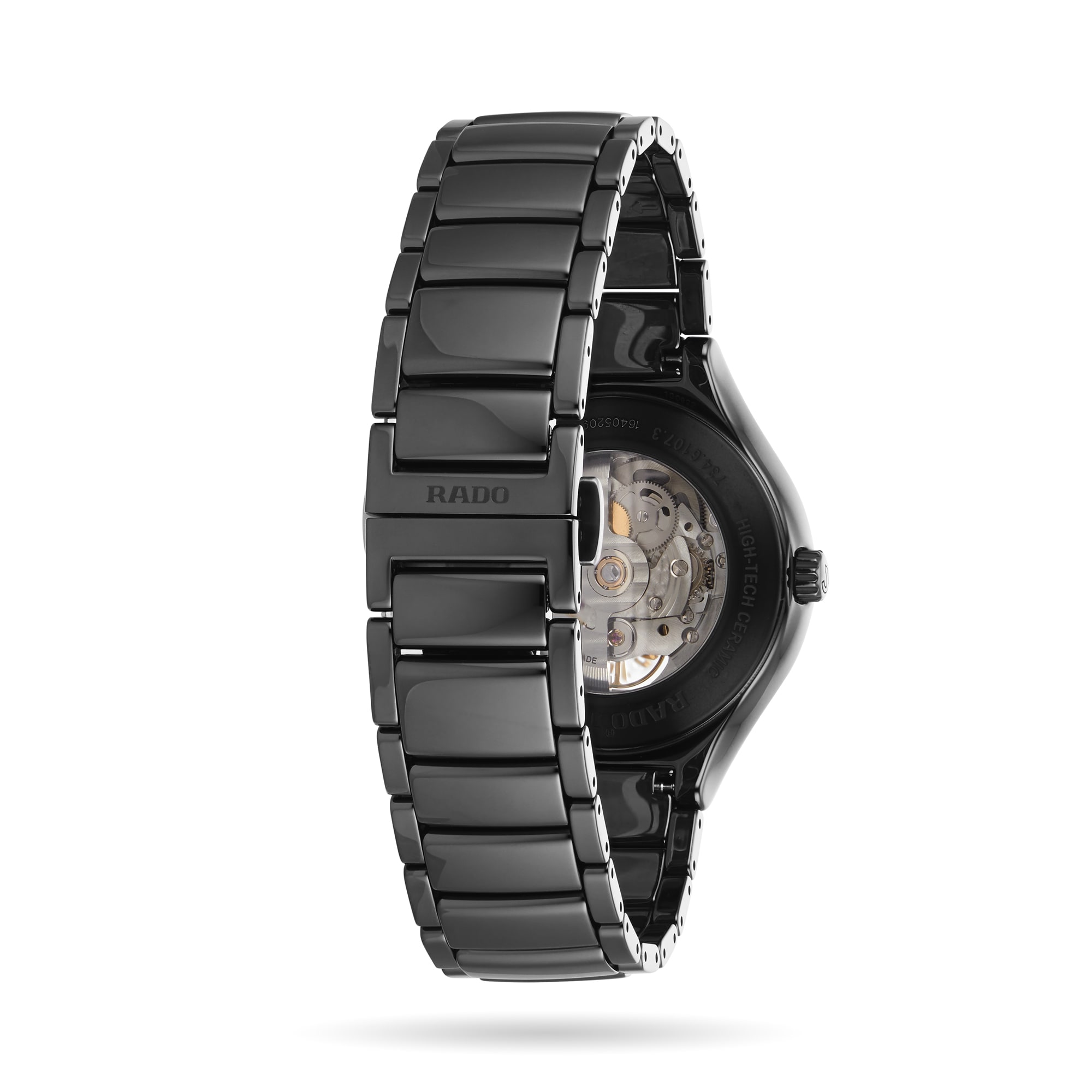 Rado True R27107732 Ceramic Automatic Black Watch | 40mm Diamond Dial - Image 4