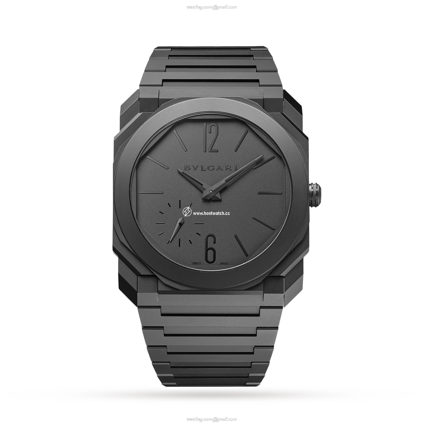 Bvlgari Octo 103077 Ceramic Automatic Black Watch - 40mm - Image 2