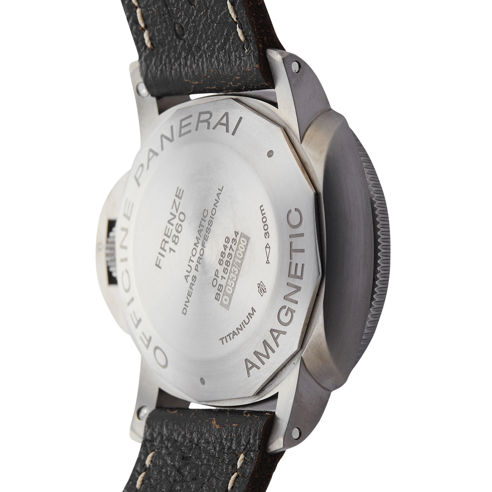 Pre-Owned Panerai Submersible PAM00389 - 47mm Titanium Automatic Watch - Image 4