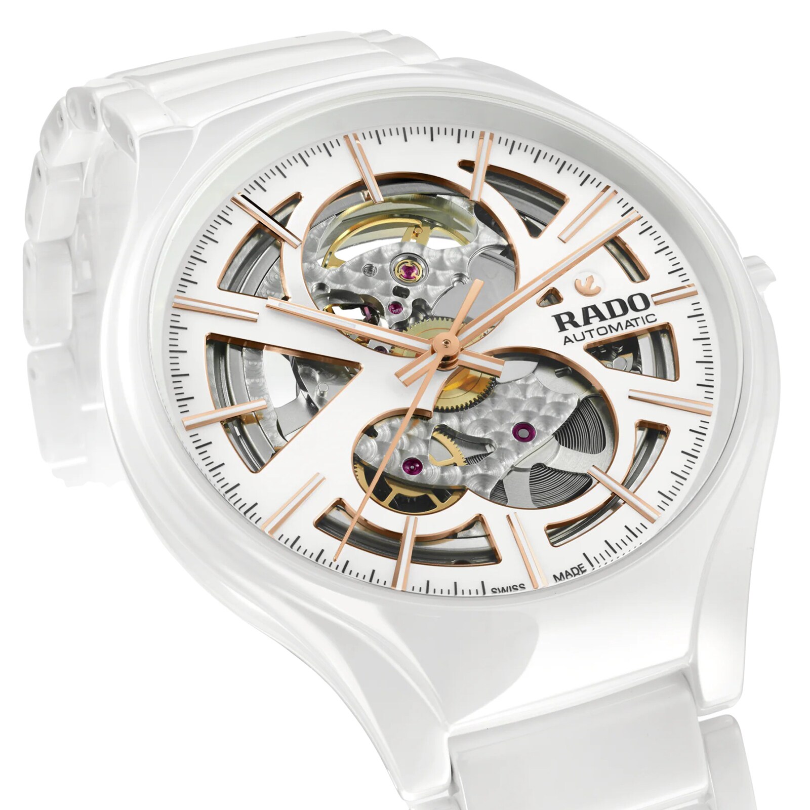 Rado True R27106922 Ceramic Automatic White Watch - 40mm | Swiss Made - Image 3