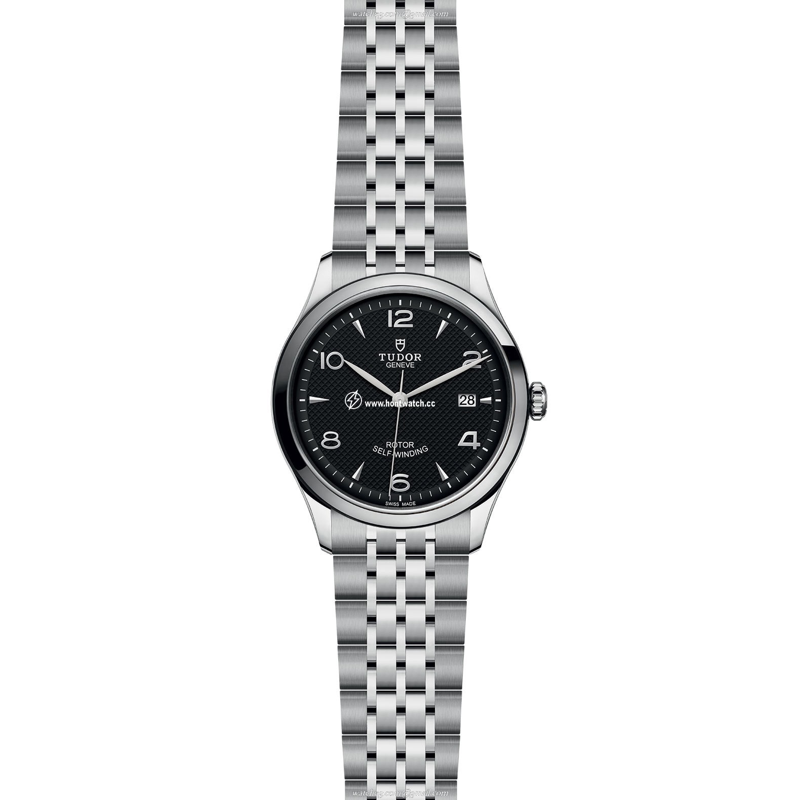 Tudor 1926 Automatic Watch - 39mm Stainless Steel, Black Dial - Image 2